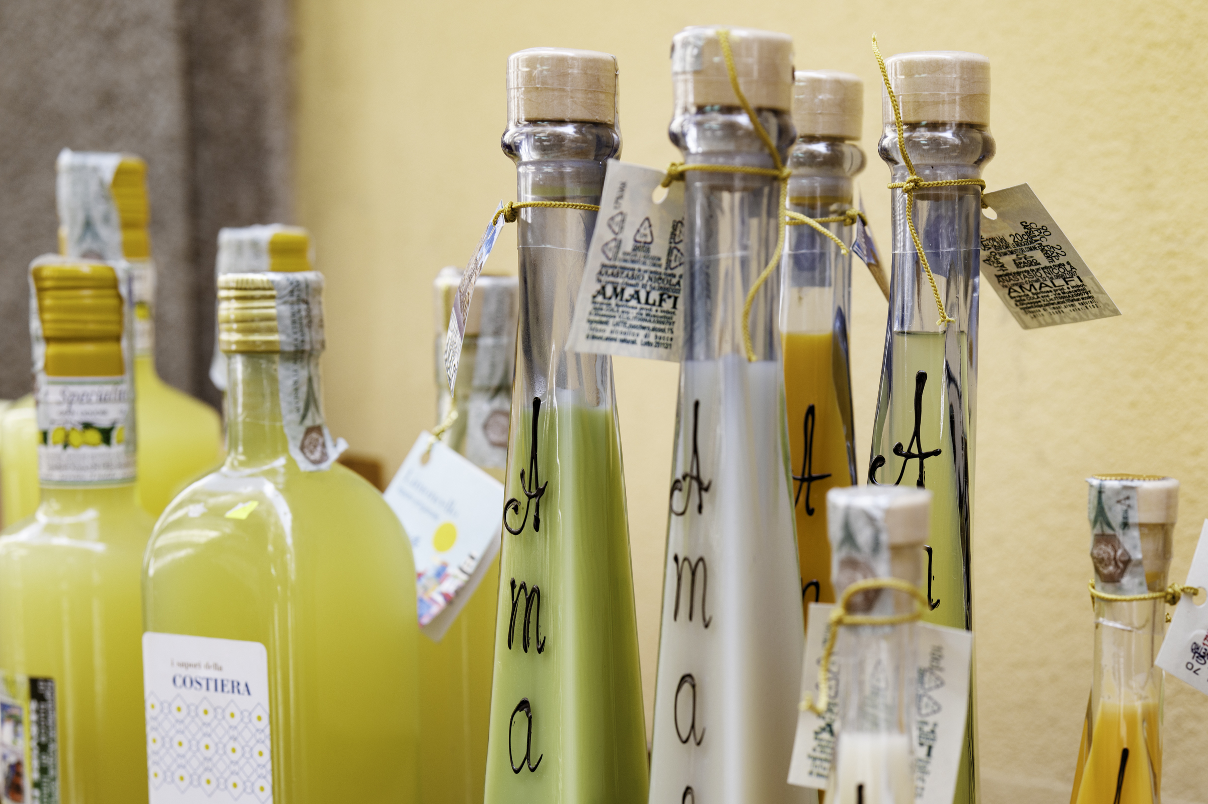 Limoncello for sale.