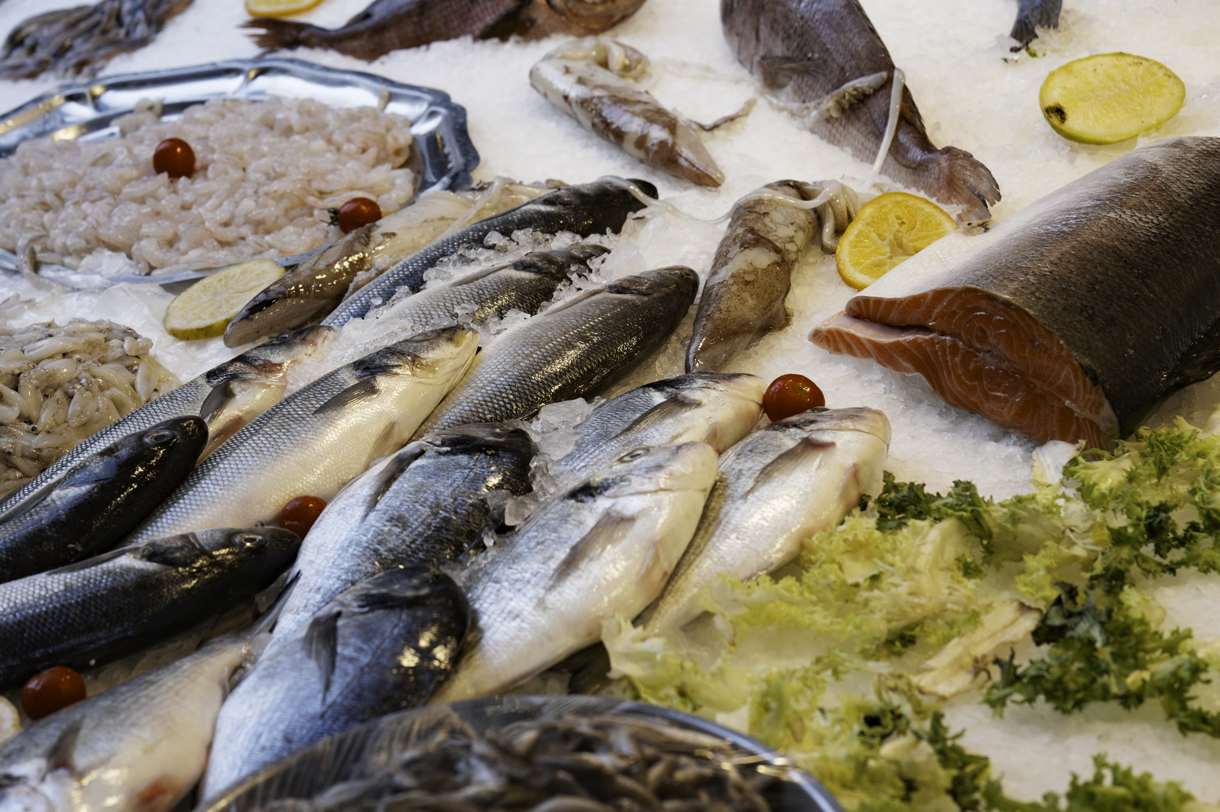 Produce in Mercato Ballarò.