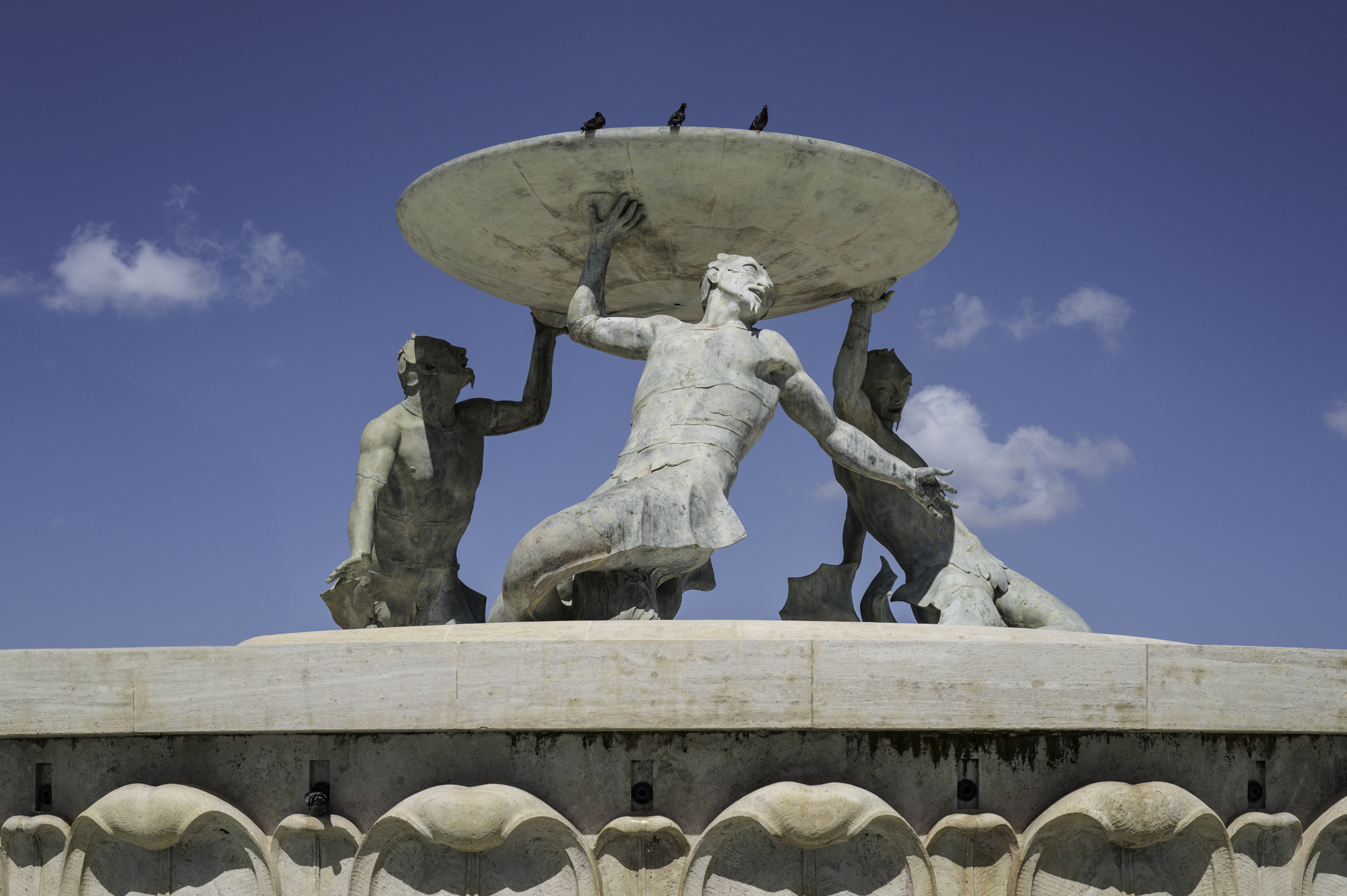 The Triton's Fountain.