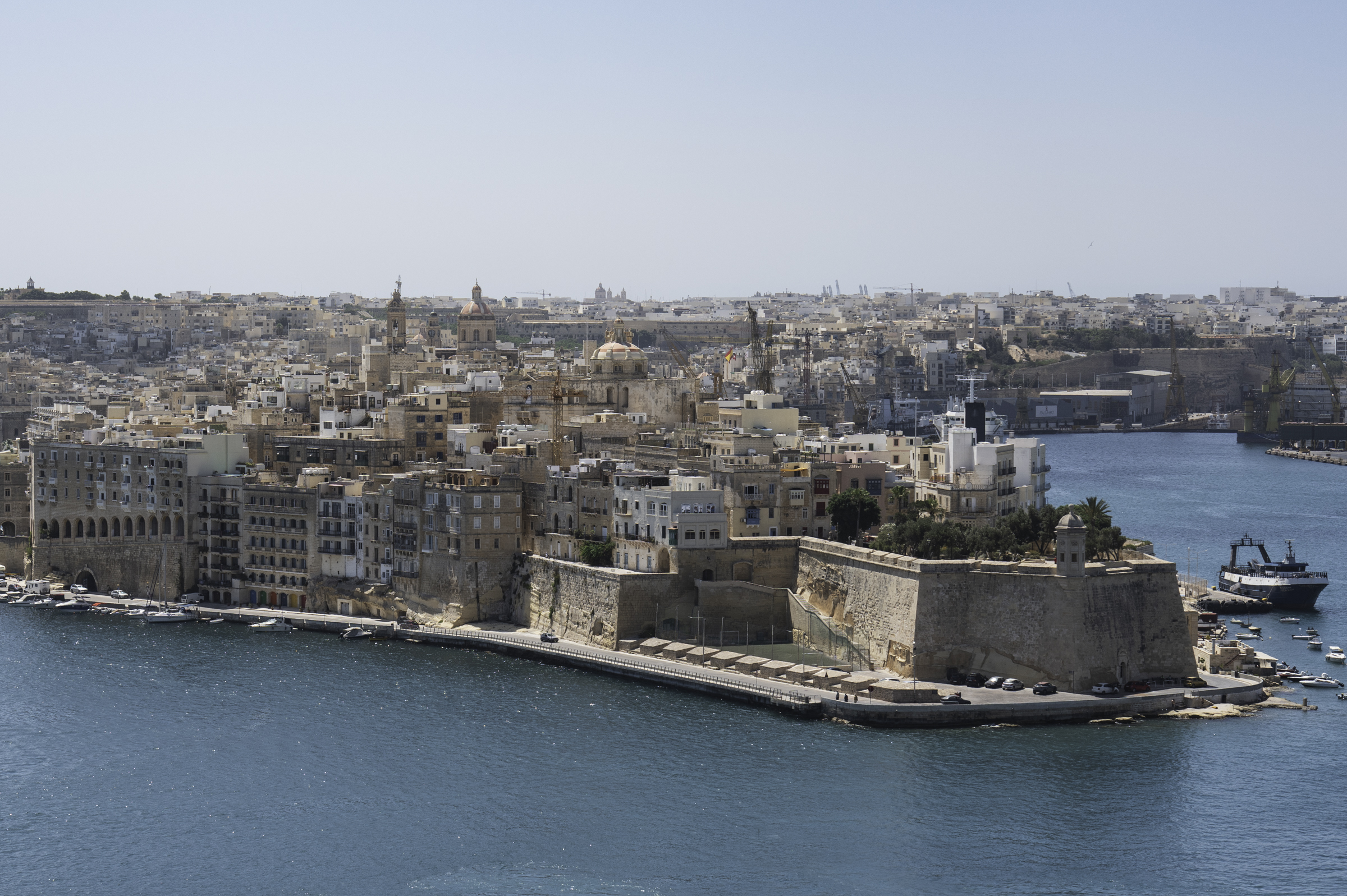 View from Upper Barrakka.