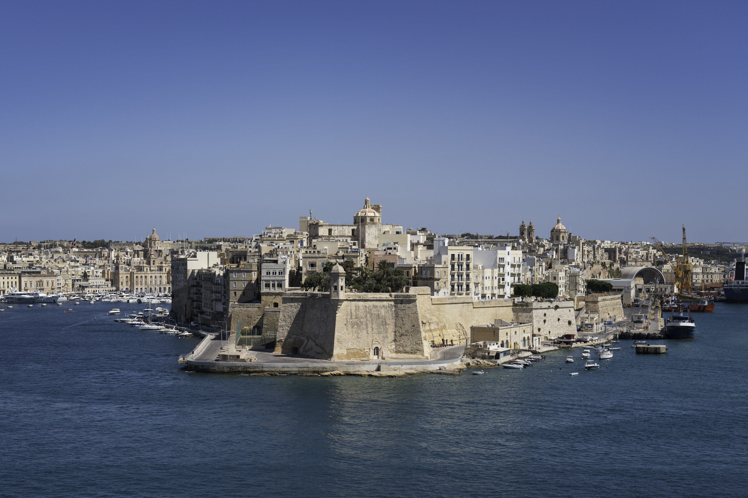 Valletta's Grand Harbour.