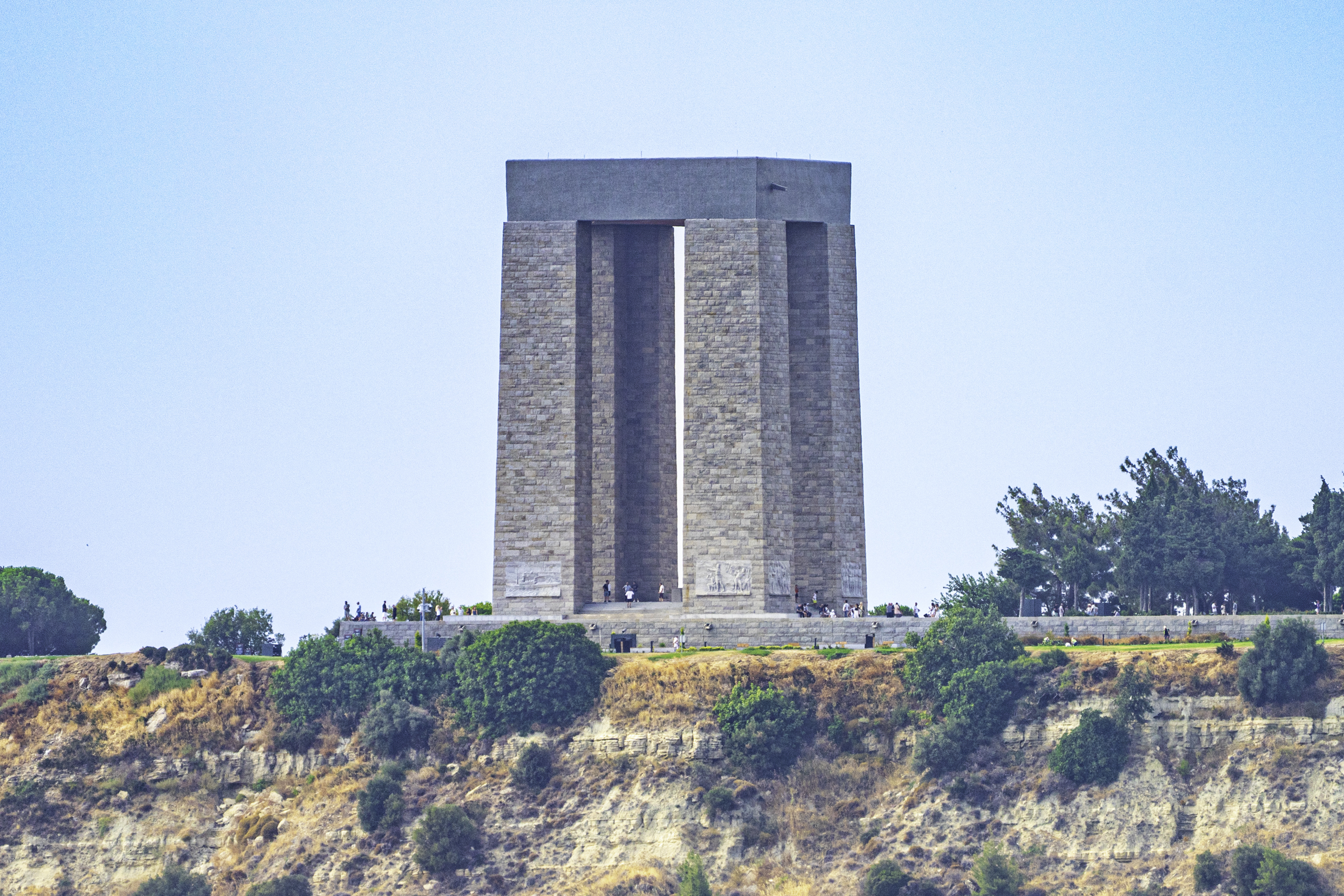 Çanakkale Martyrs’ Memorial.