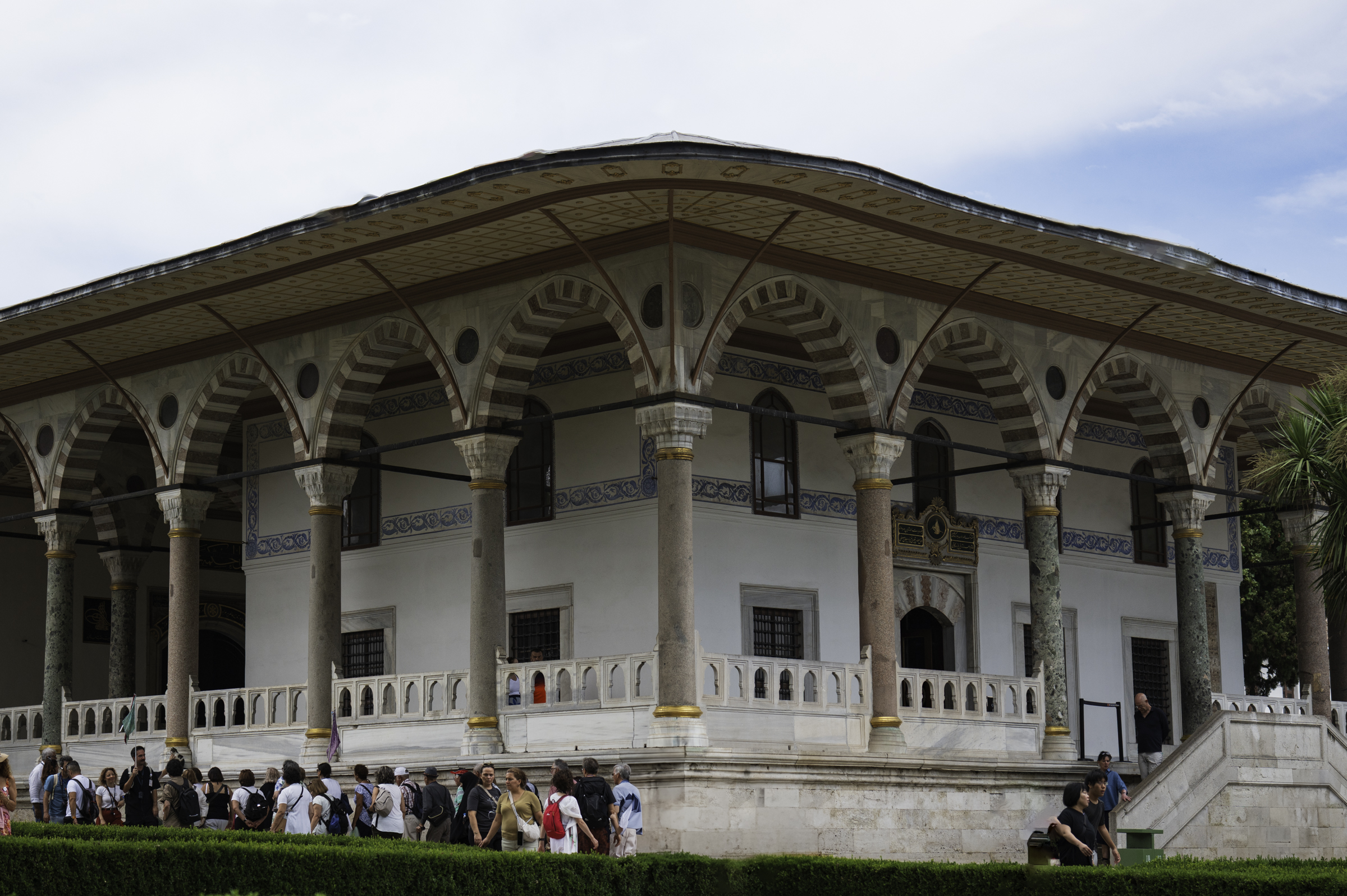 The Audience Chamber (Arz Odasi) in the Third Court of Topkapi Palace.
