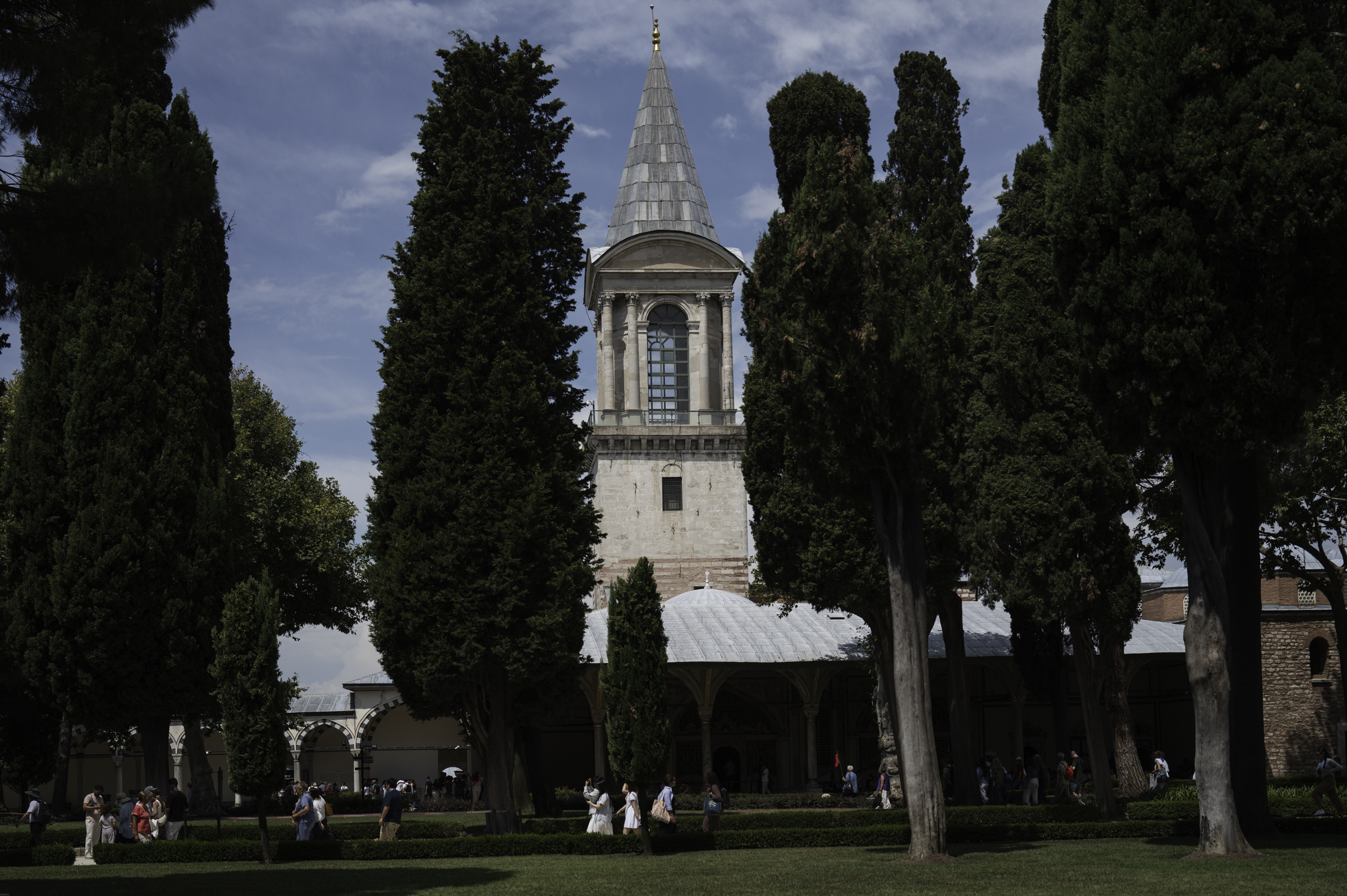 The Tower of Justice (Adalet Kulesi) at Topkapi Palace.