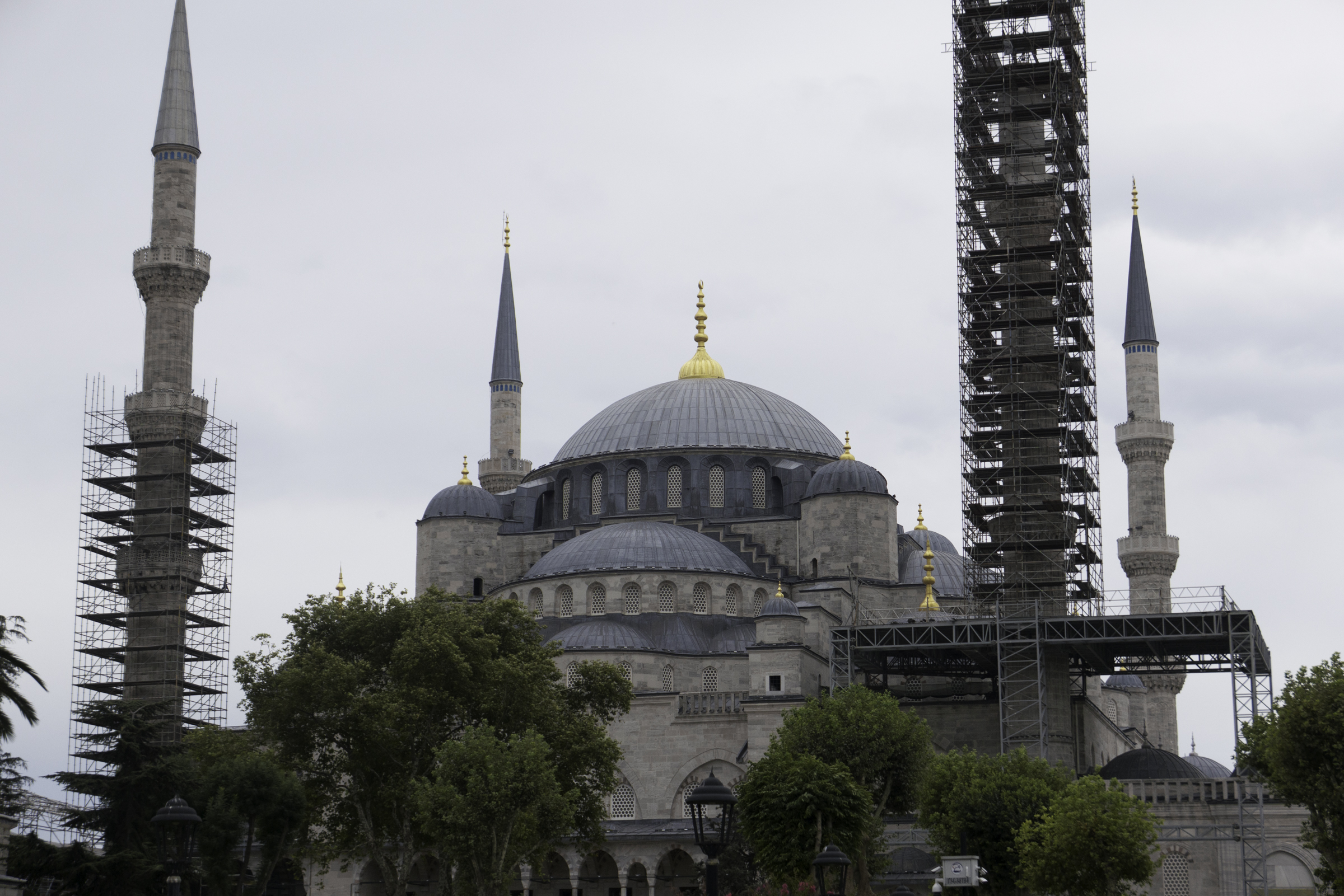 The Blue Mosque.