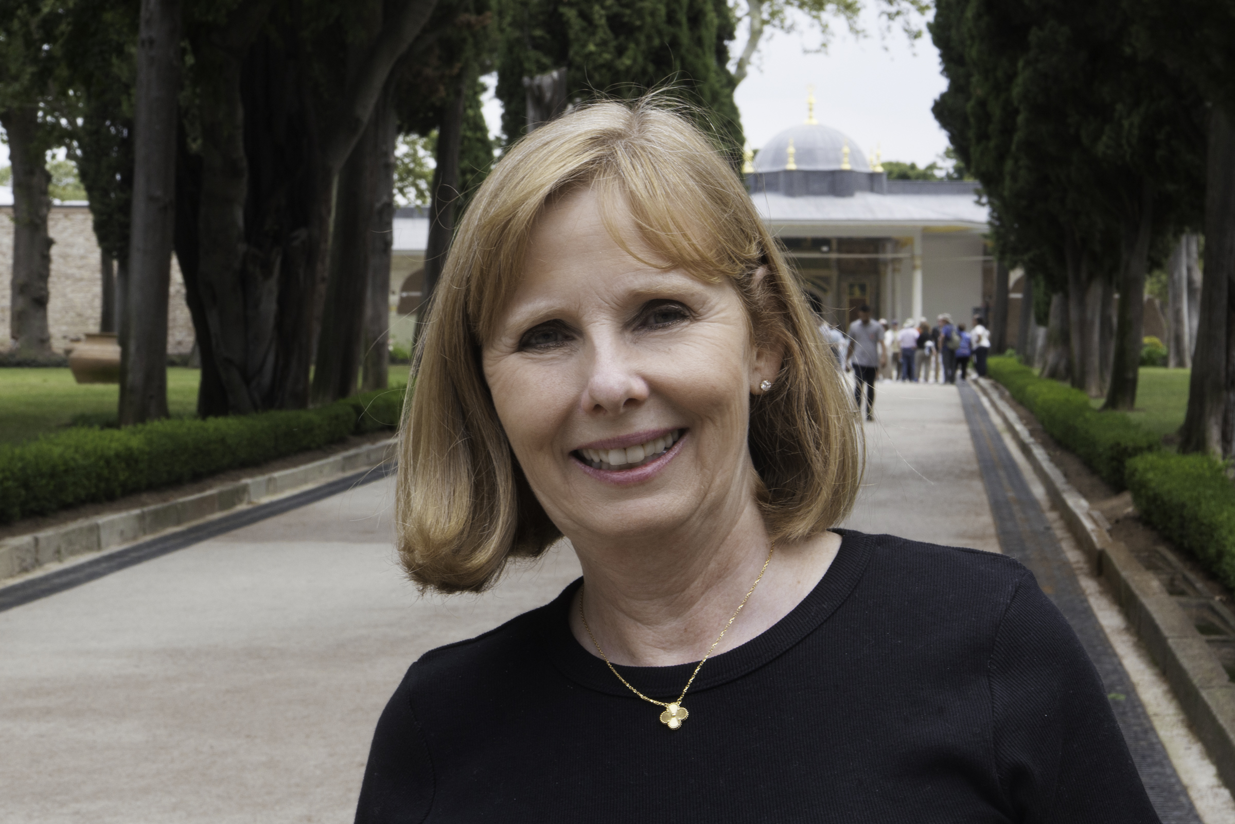 Andrea, at Topkapi Palace.