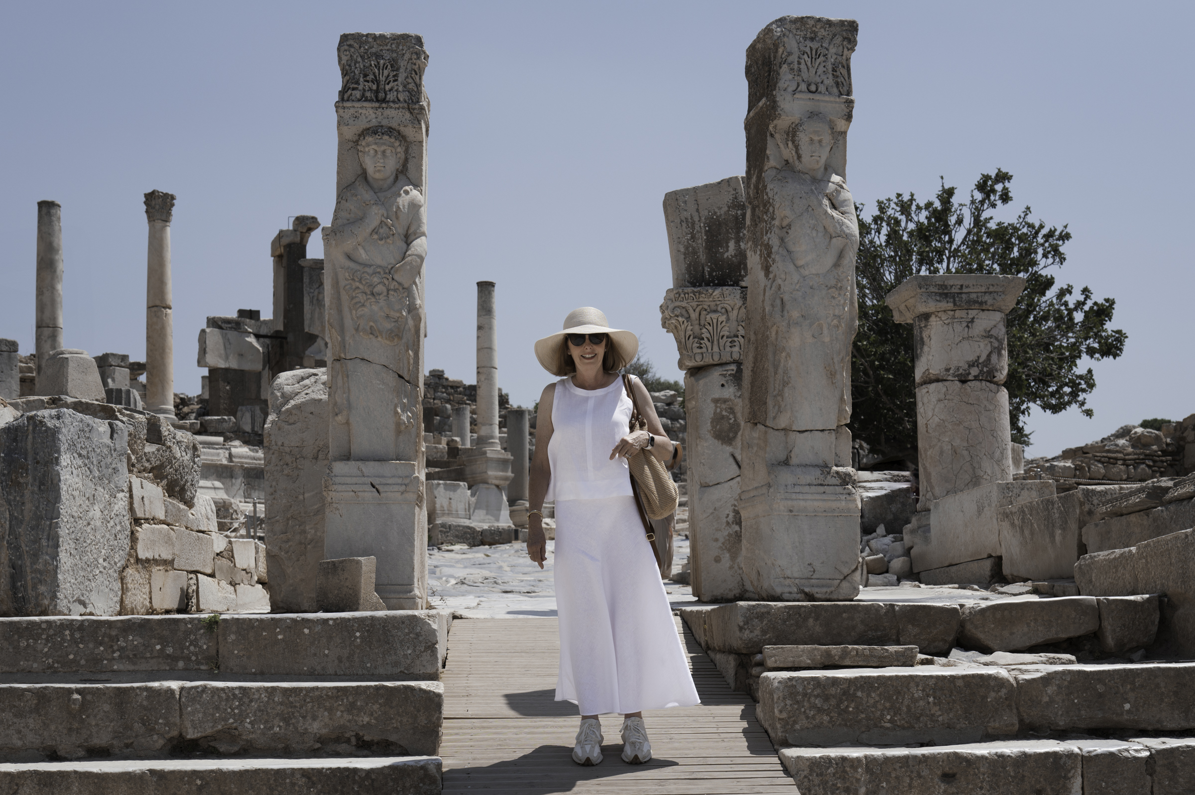 Andrea, at the Hercules Gate.