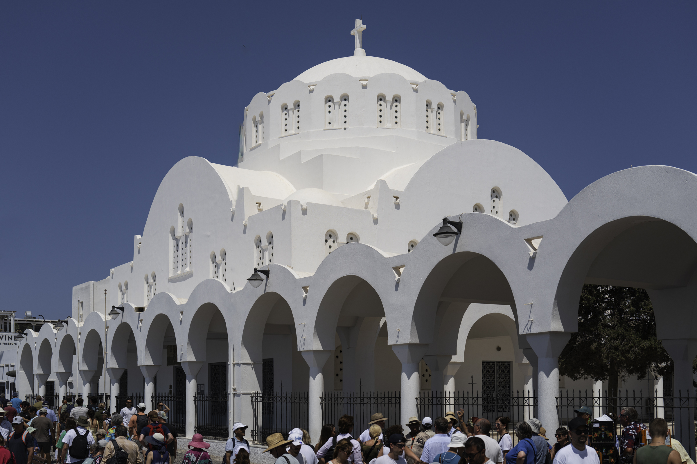 Orthodox Metropolitan Cathedral, in Fira.