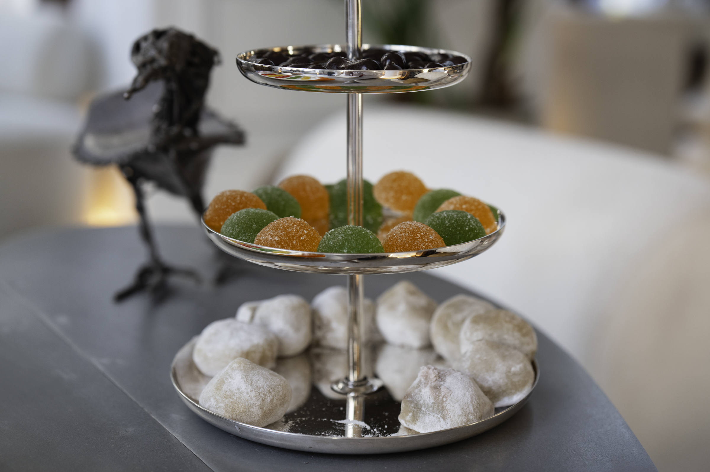 Welcome treats at the hotel.