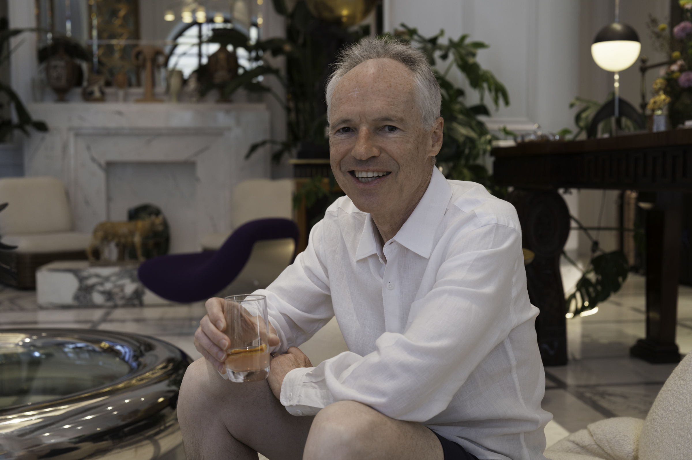 Keith, relaxing at the hotel.