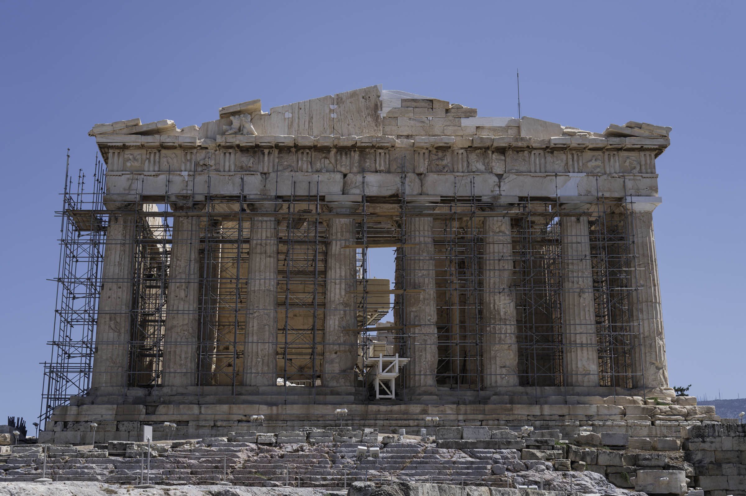 The Parthenon.