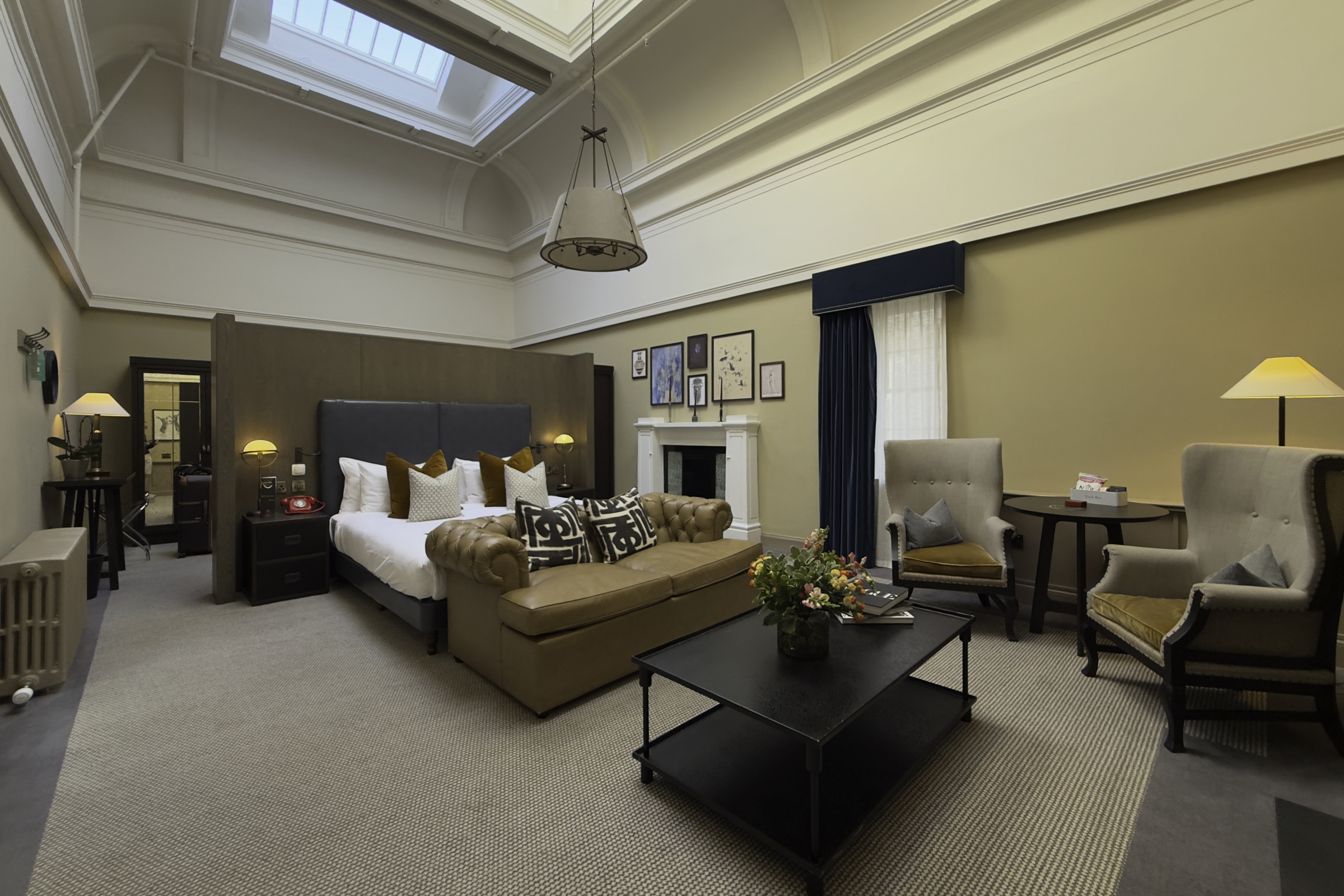 Our room at The Kimpton Charlotte Square Hotel.