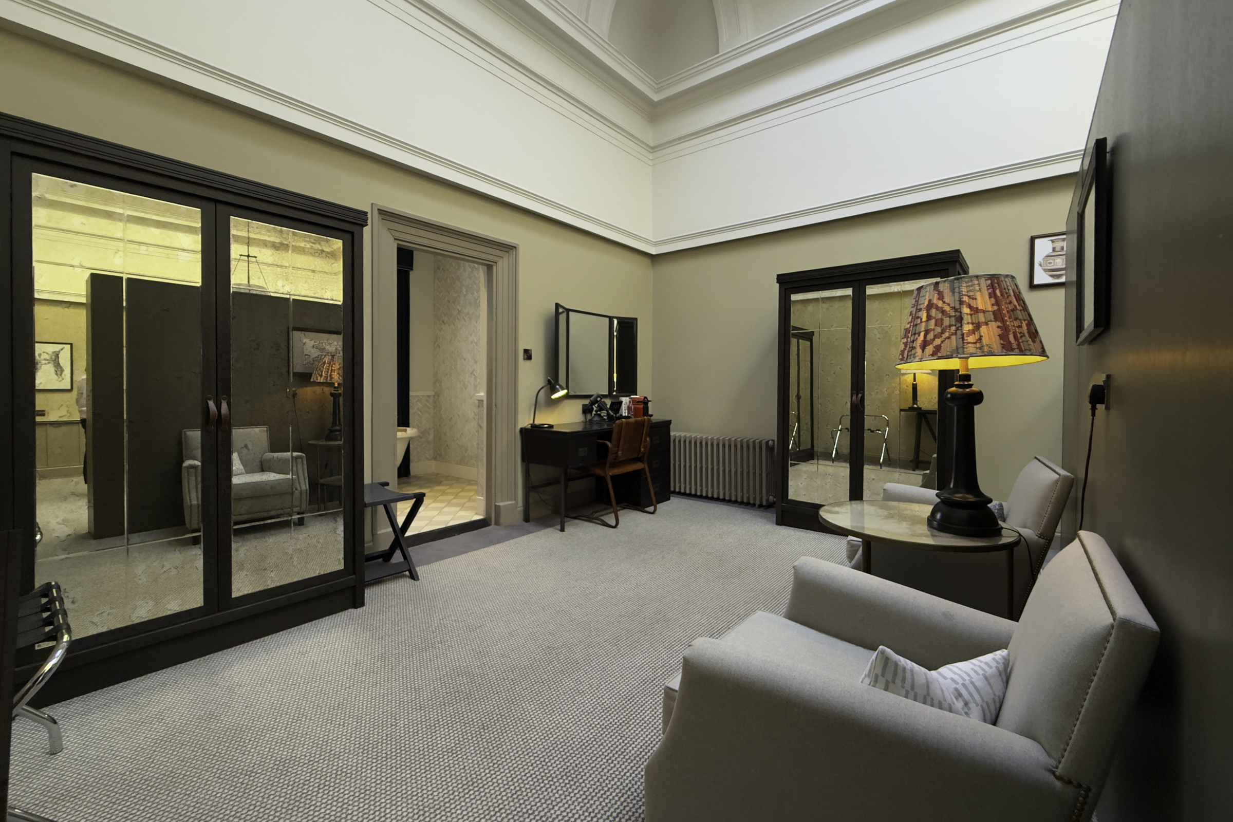 Our room at The Kimpton Charlotte Square Hotel.