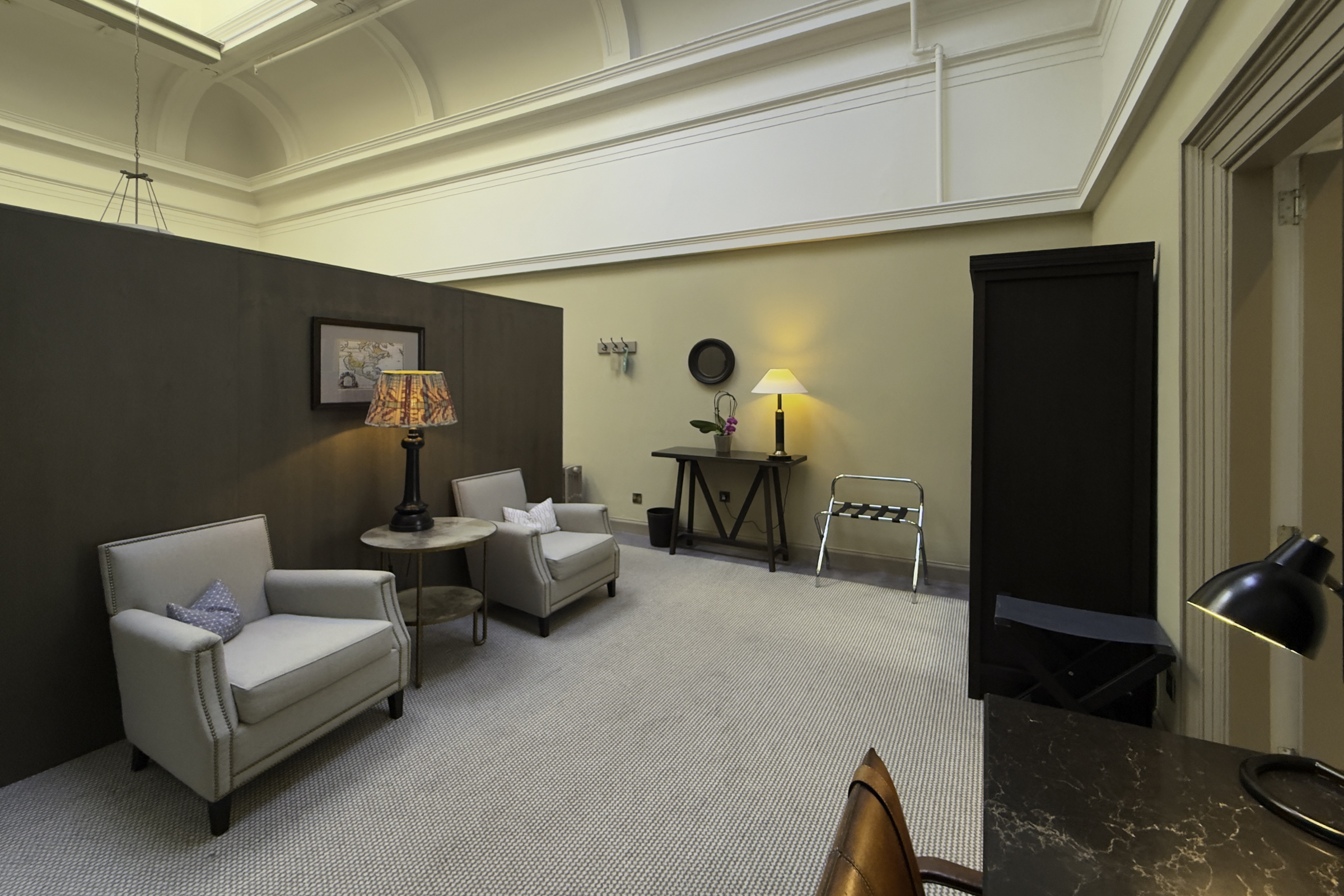 Our room at The Kimpton Charlotte Square Hotel.