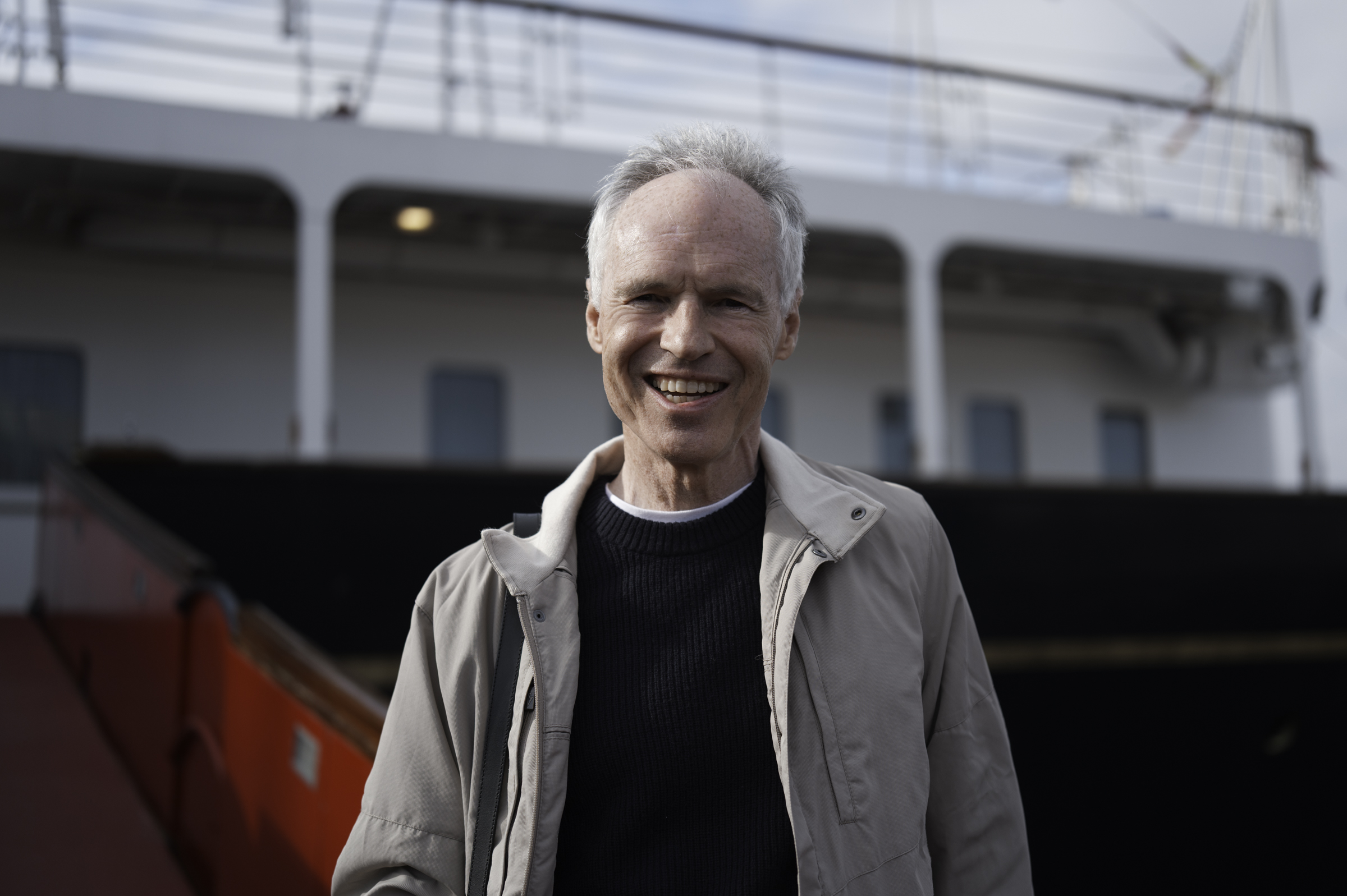 Keith, at HMY Brittania.