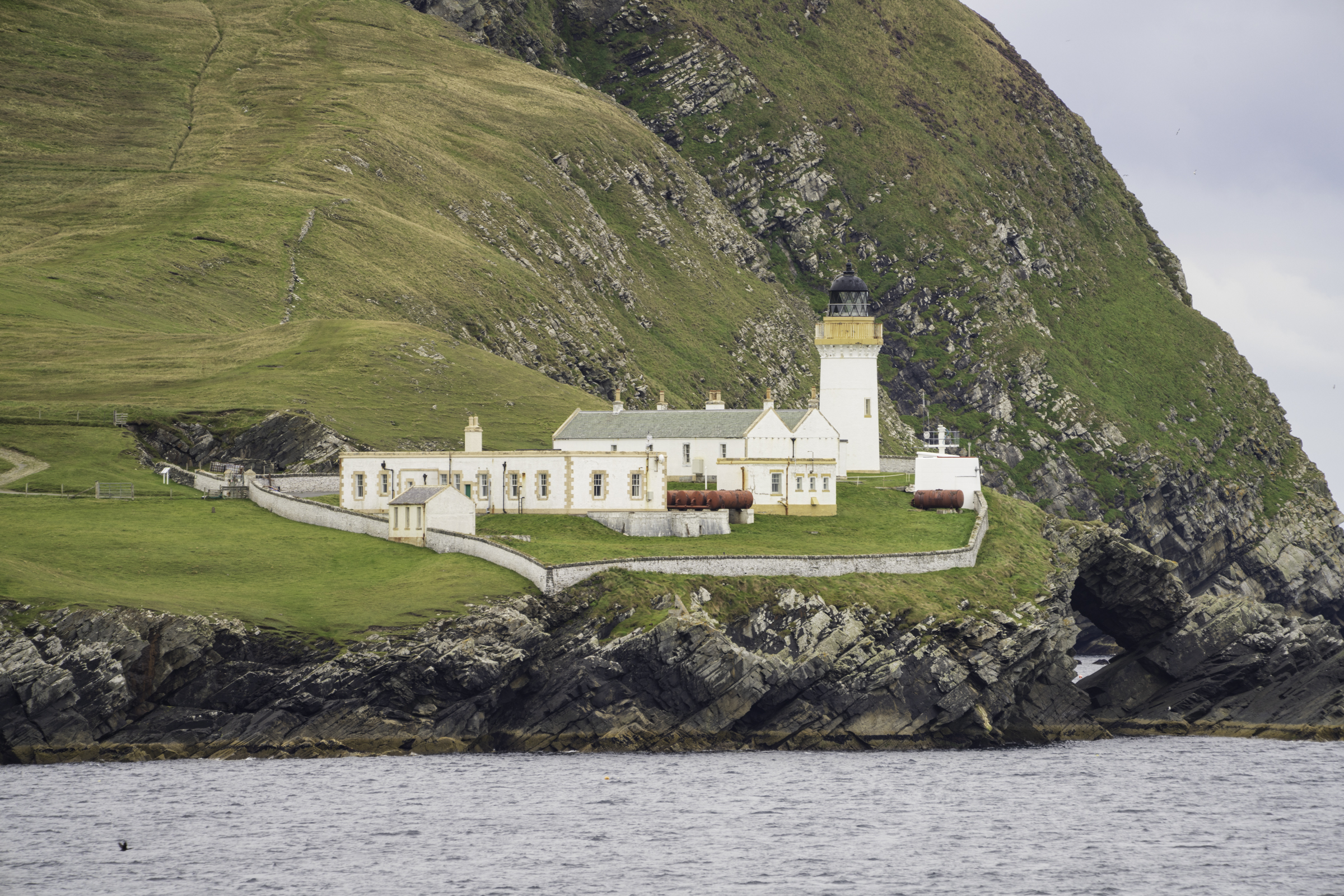 Sumburgh Head Lighthouse.