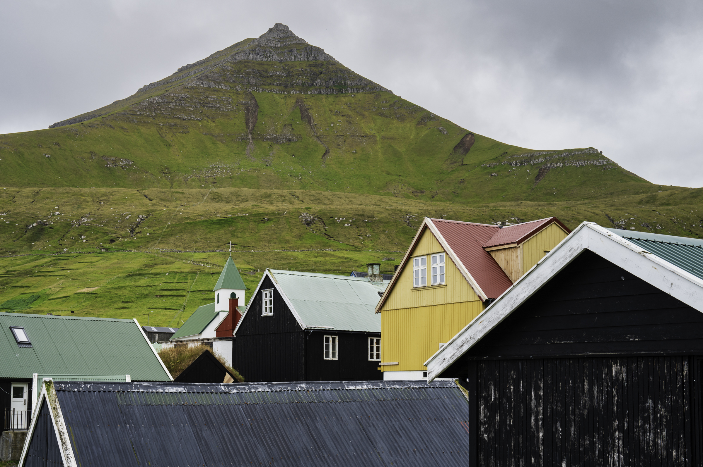 The village of Gjógv.