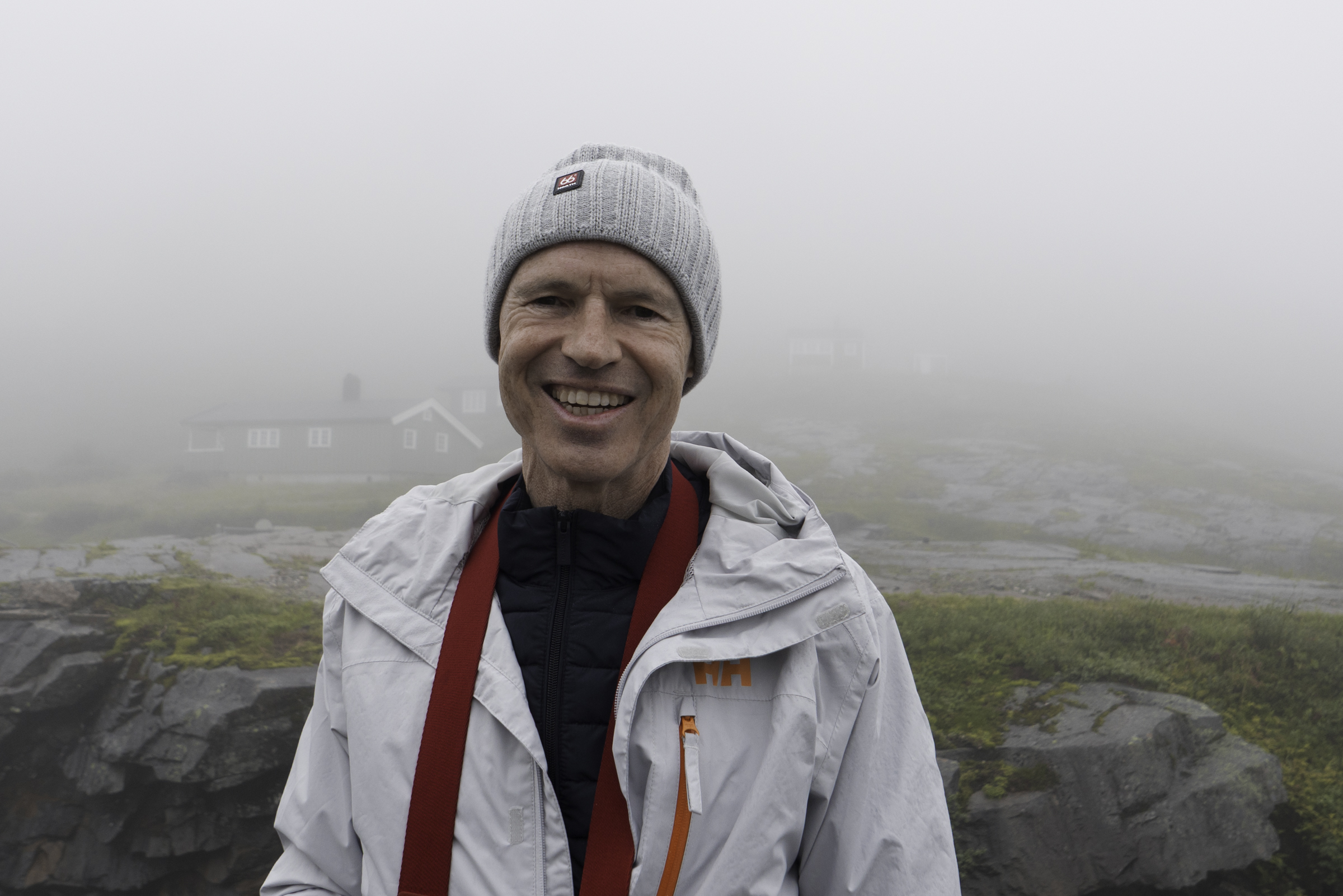 Keith, at the Trollstigen summit.
