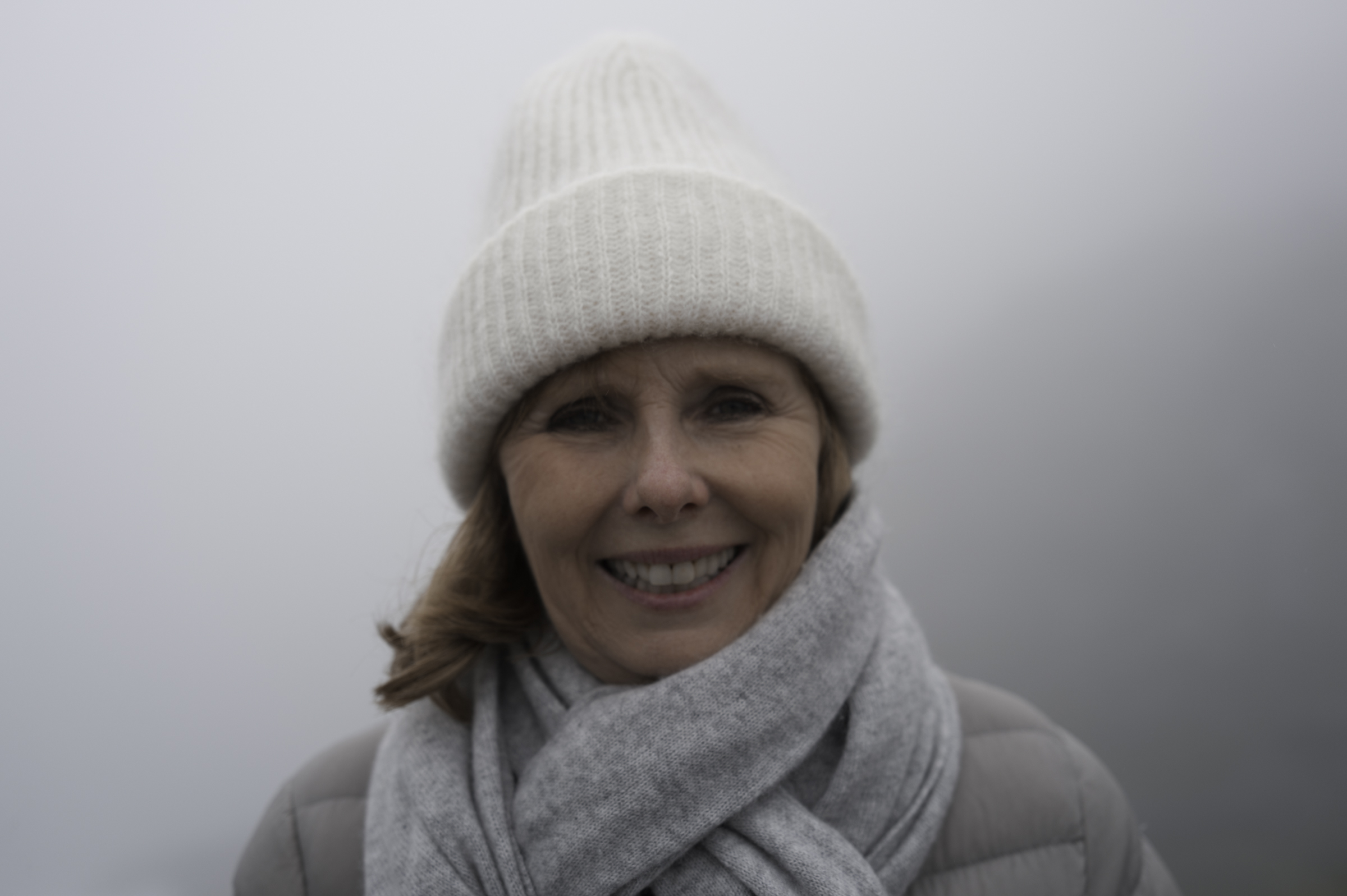 Andrea, at the Trollstigen summit.