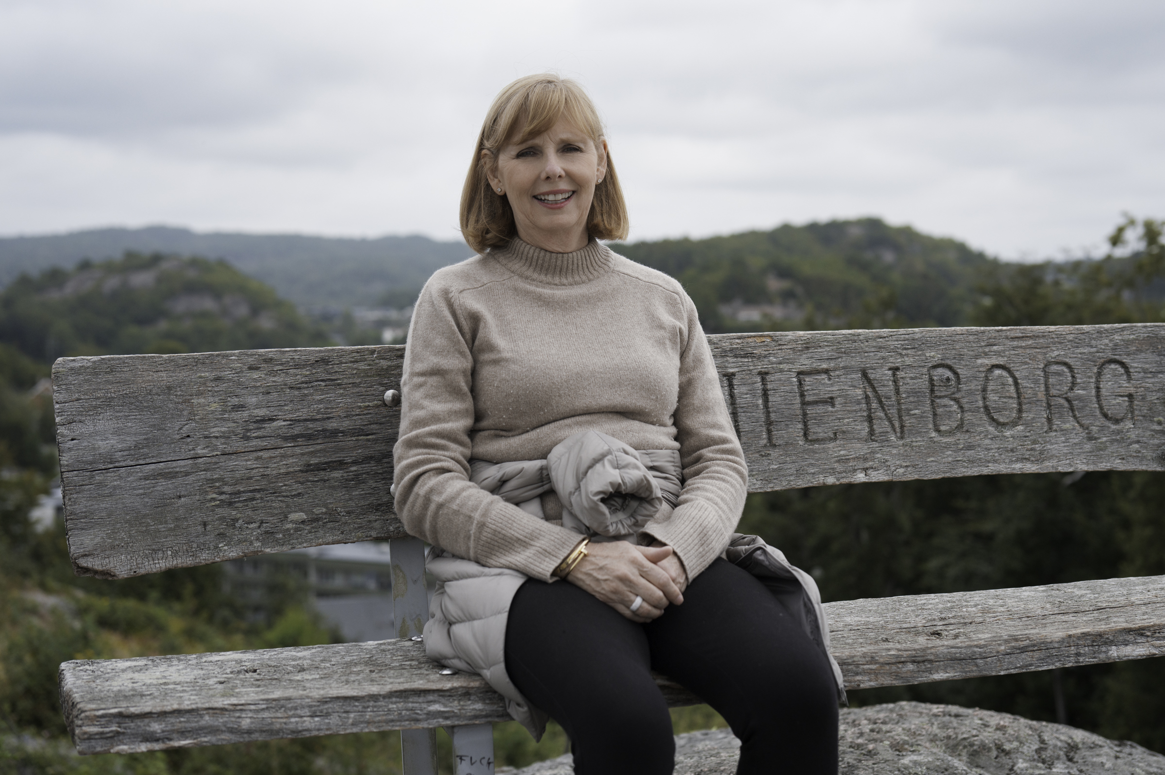 Andrea, at Utsikten.