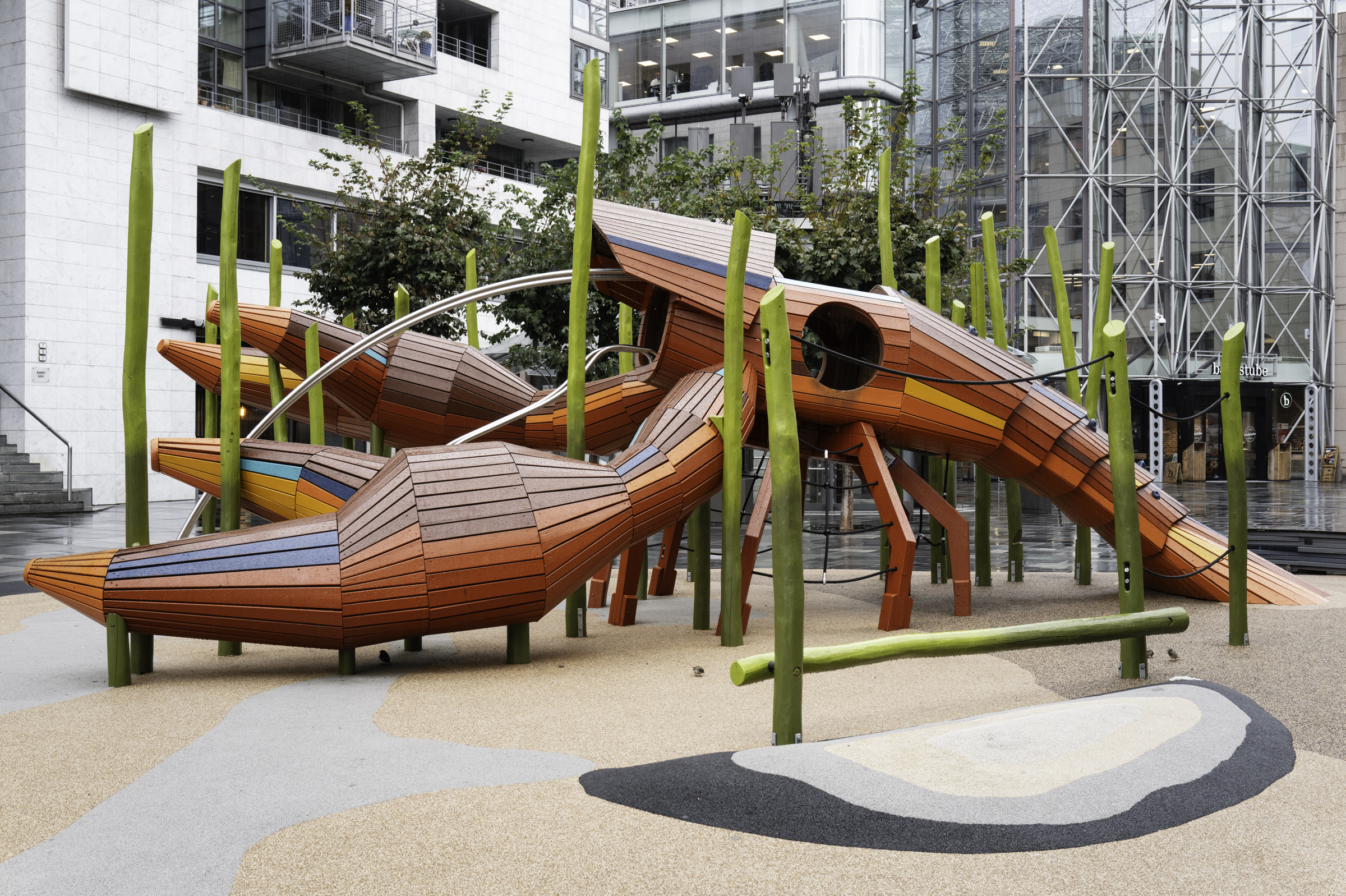 The Ant Playground sculpture.
