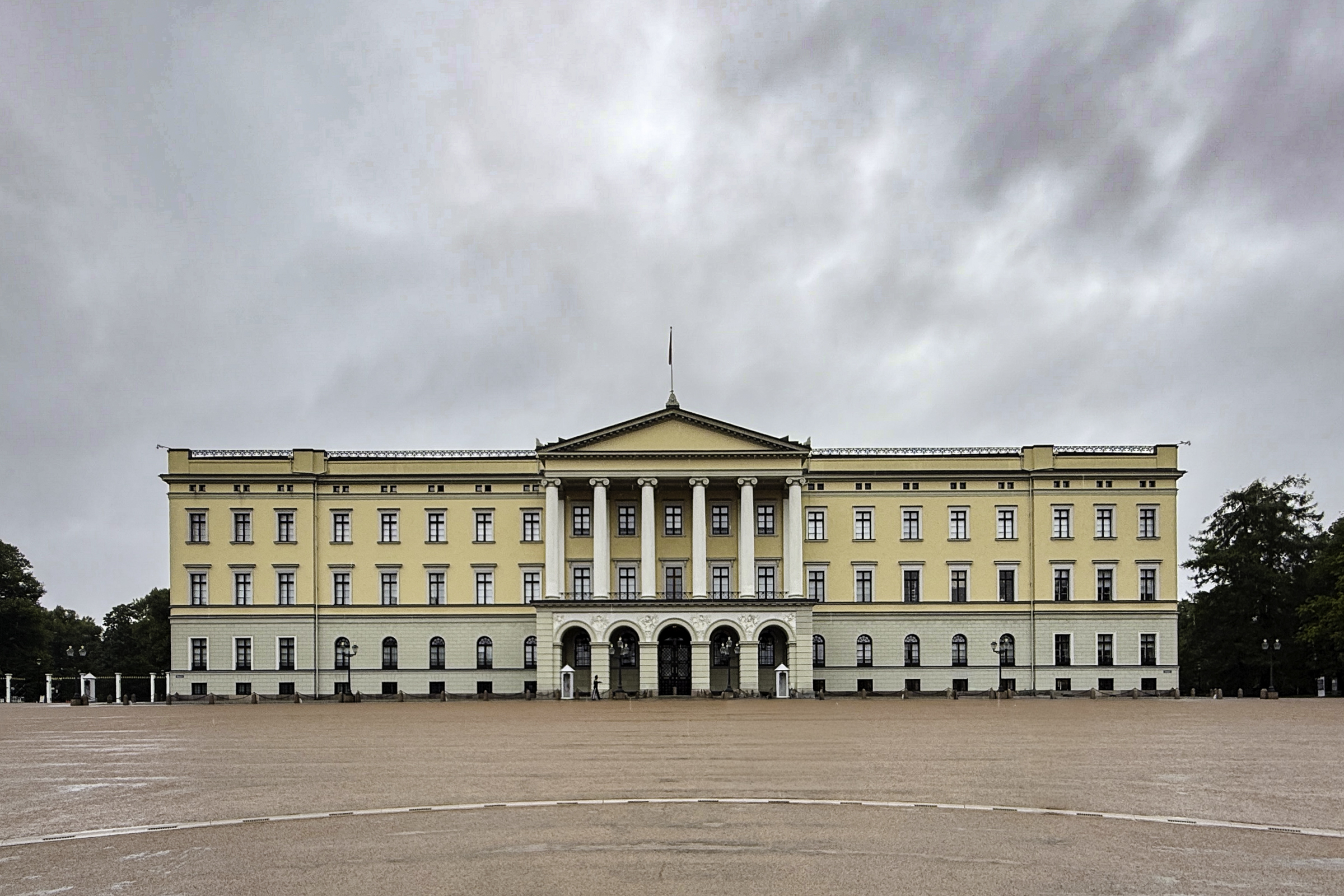 The Royal Palace in Oslo.