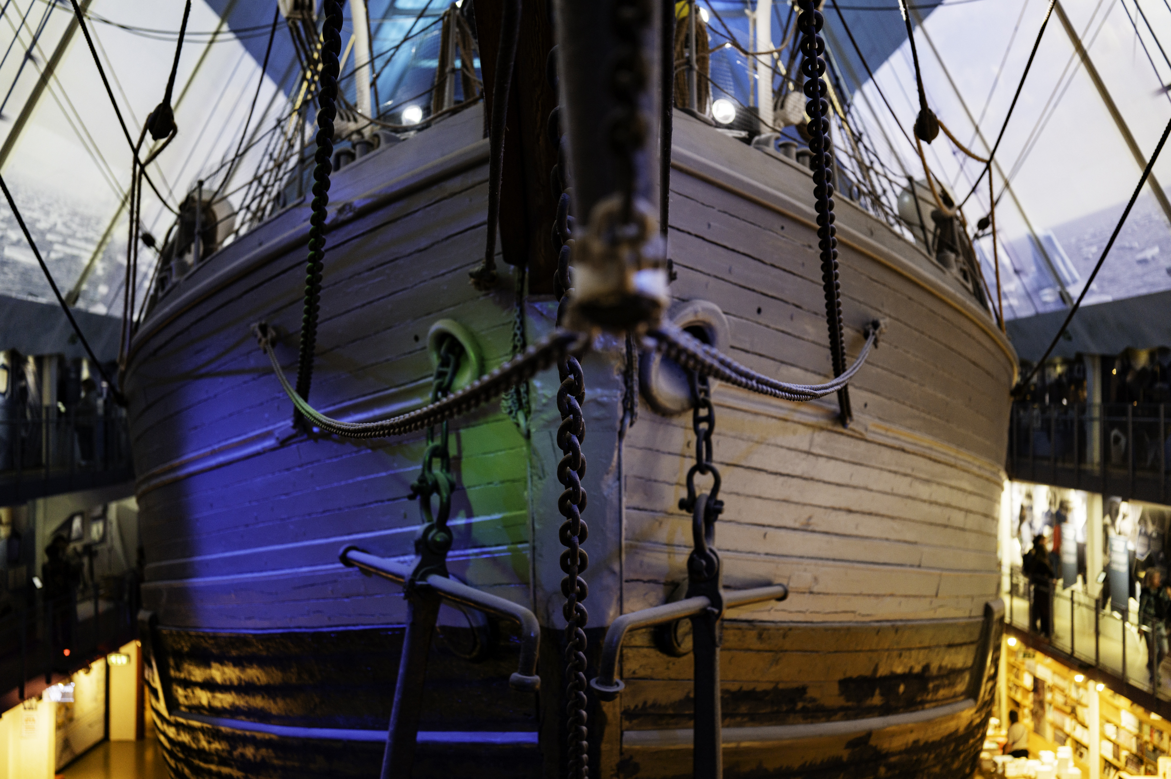 The bow of the Fram.