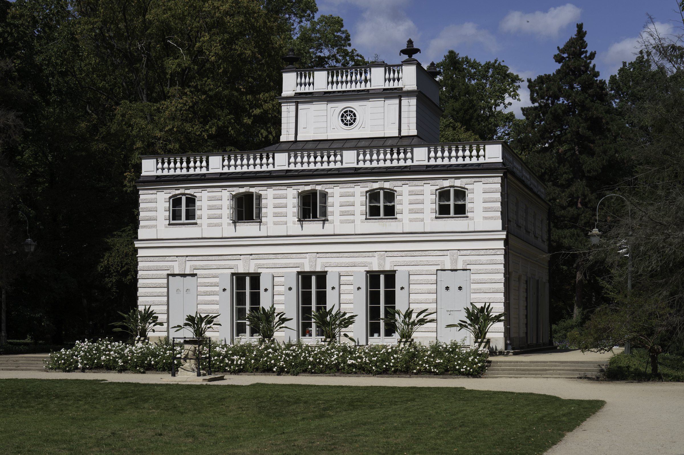 Biały Domek (White House) in Łazienki Park.