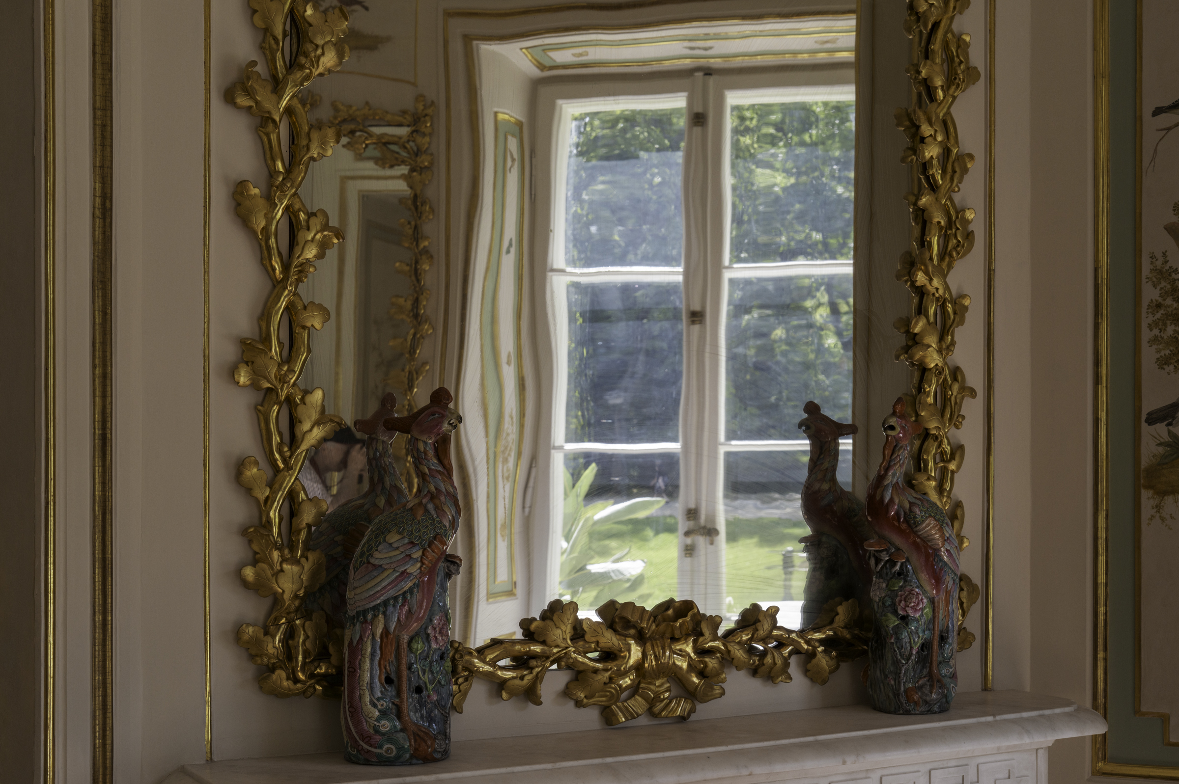 Inside Biały Domek (White House).