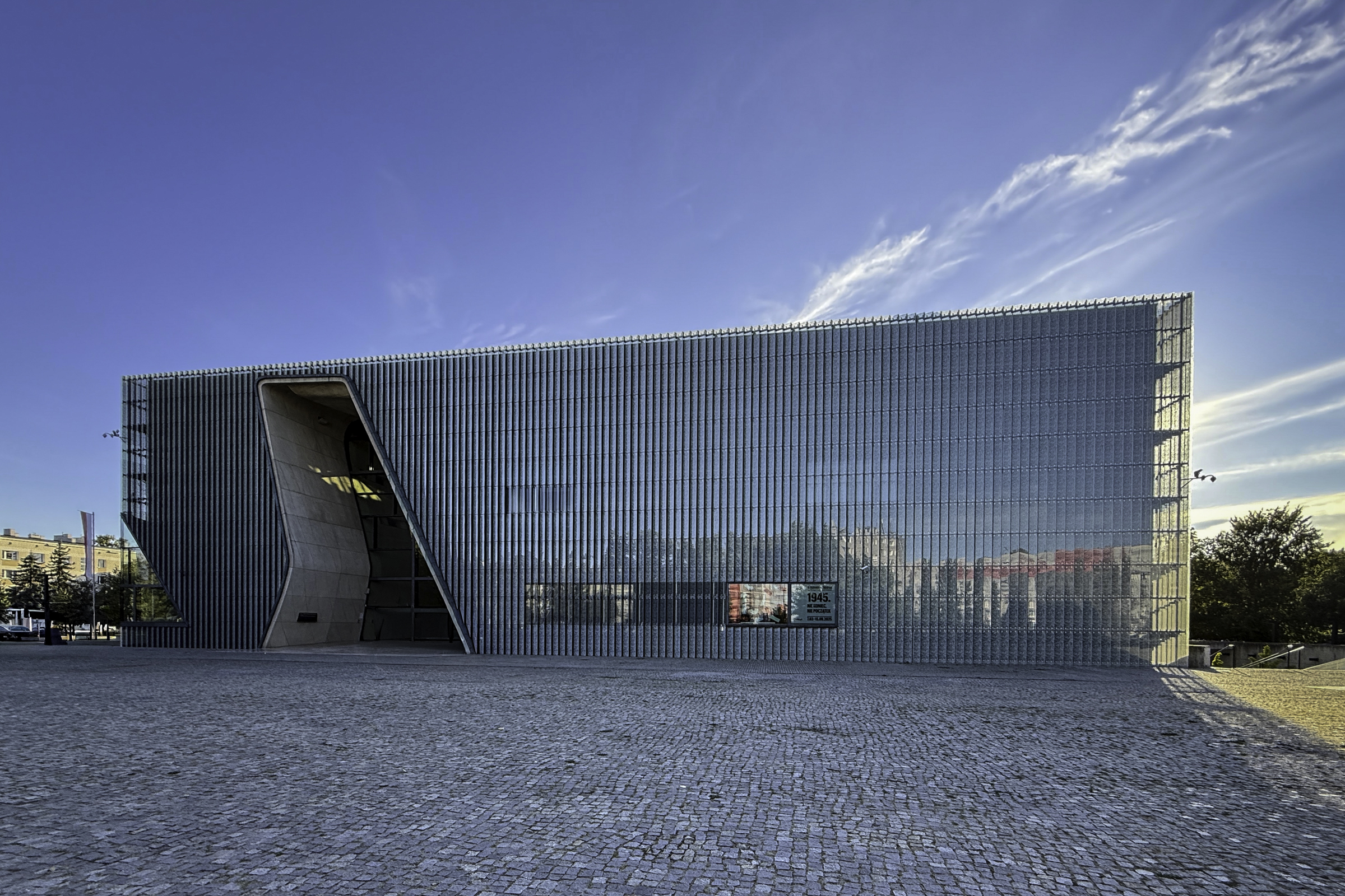 The POLIN Museum of the History of Polish Jews.
