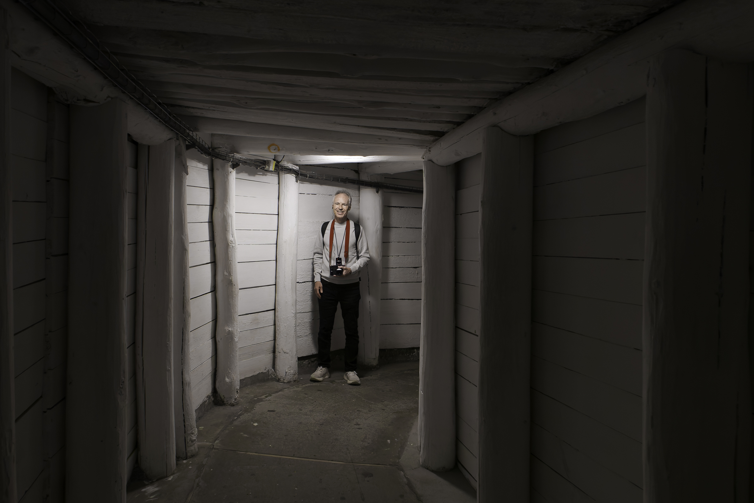 Keith, in the Wieliczka Salt Mine.