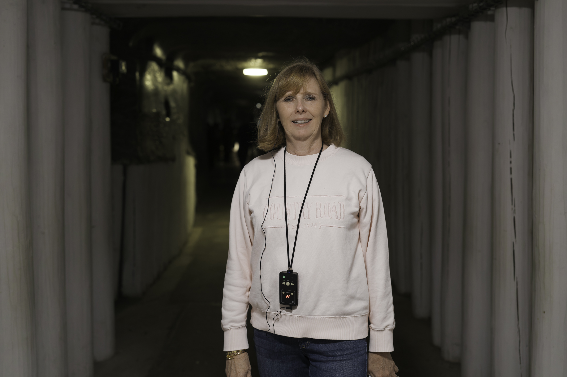 Andrea, in the Wieliczka Salt Mine.