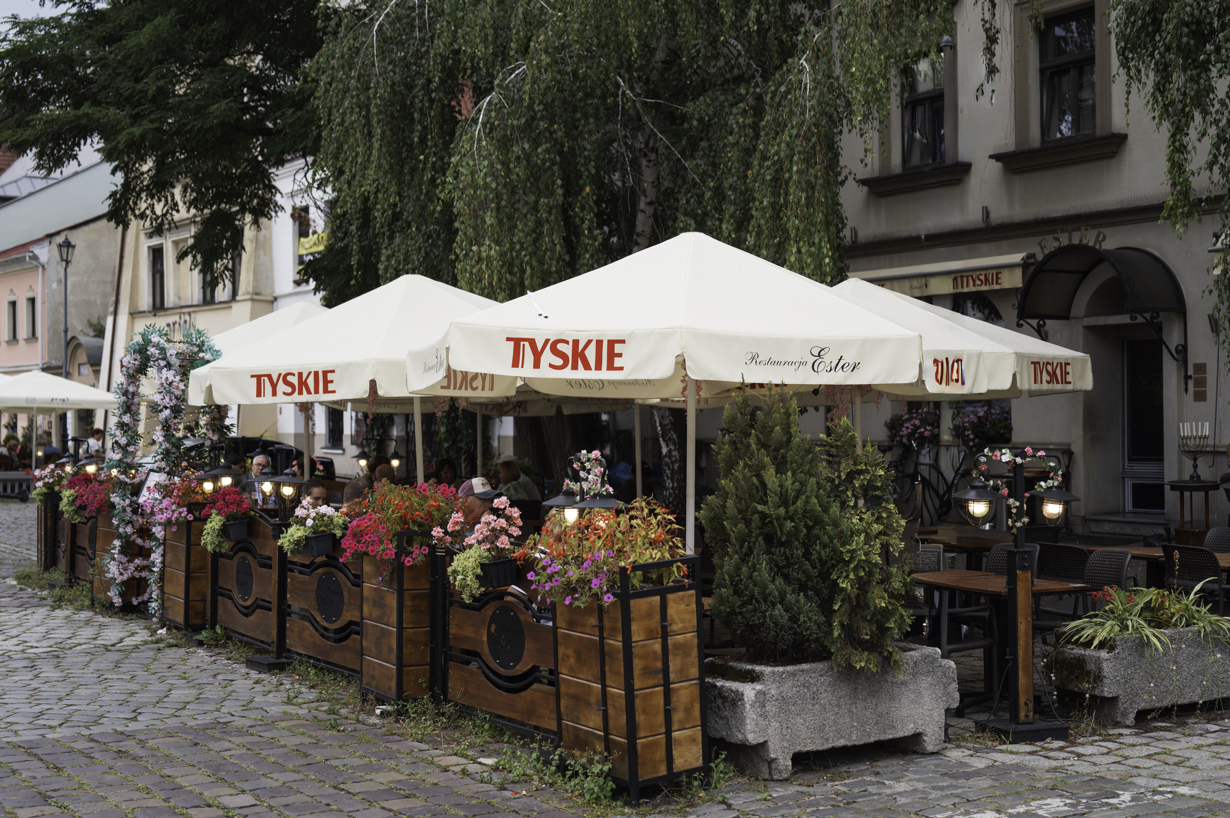 Restaurant in Kraków’s Kazimierz district.