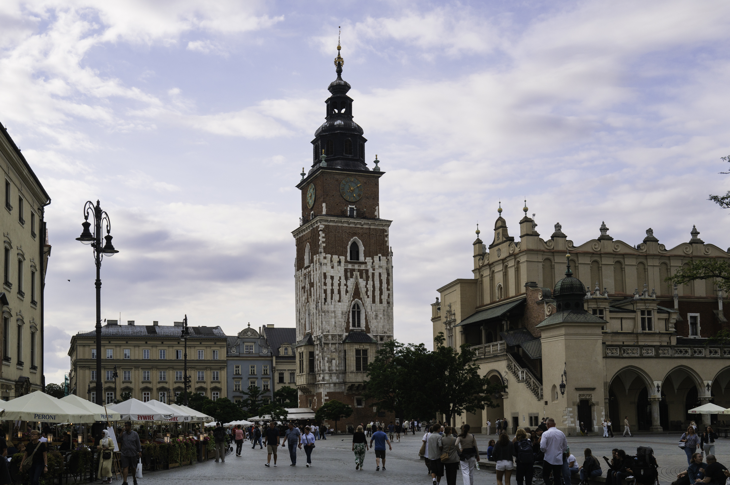 Town Hall Tower in Kraków’s main square.