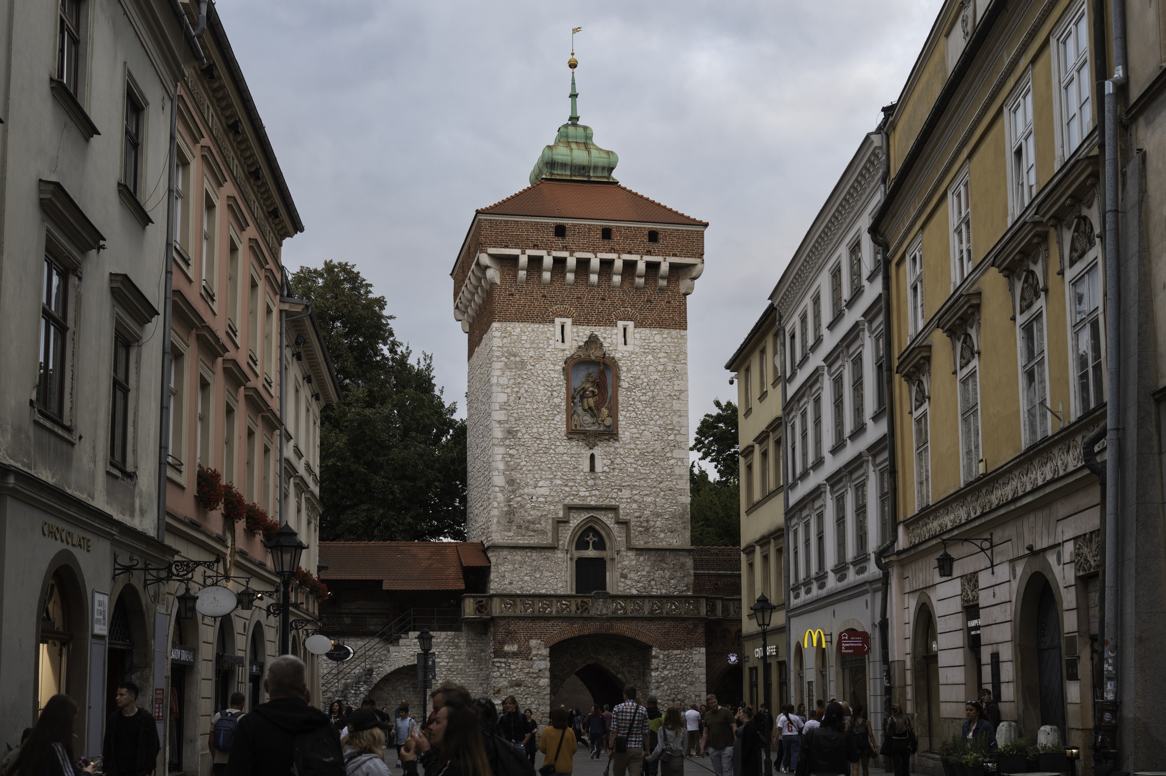 St. Florian’s Gate in Kraków.