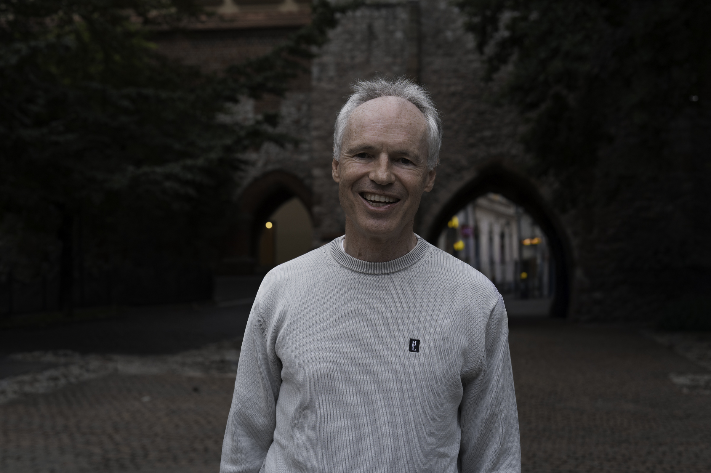 Keith, outside St. Florian’s Gate in Kraków.