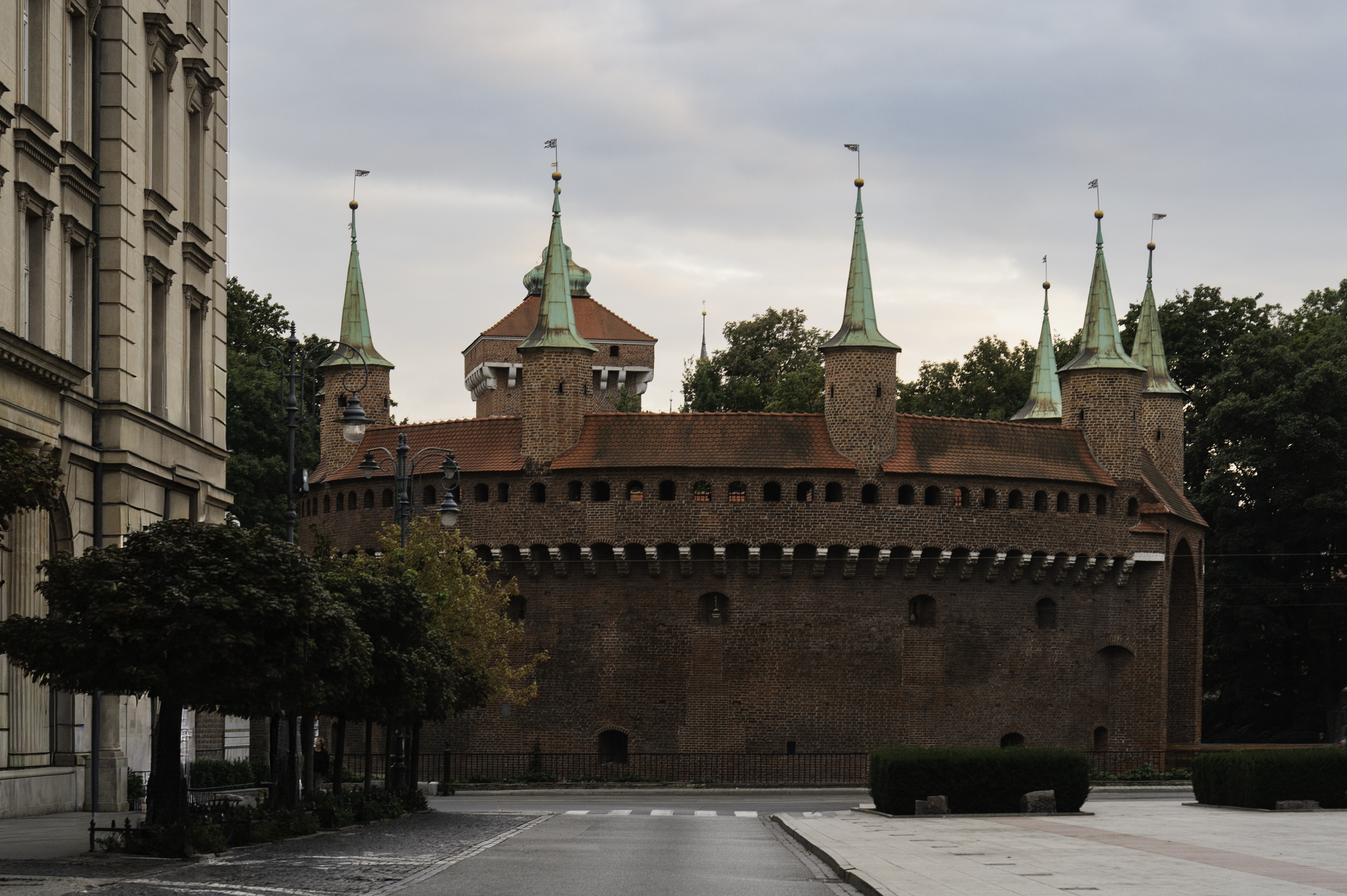 The Kraków Barbican.