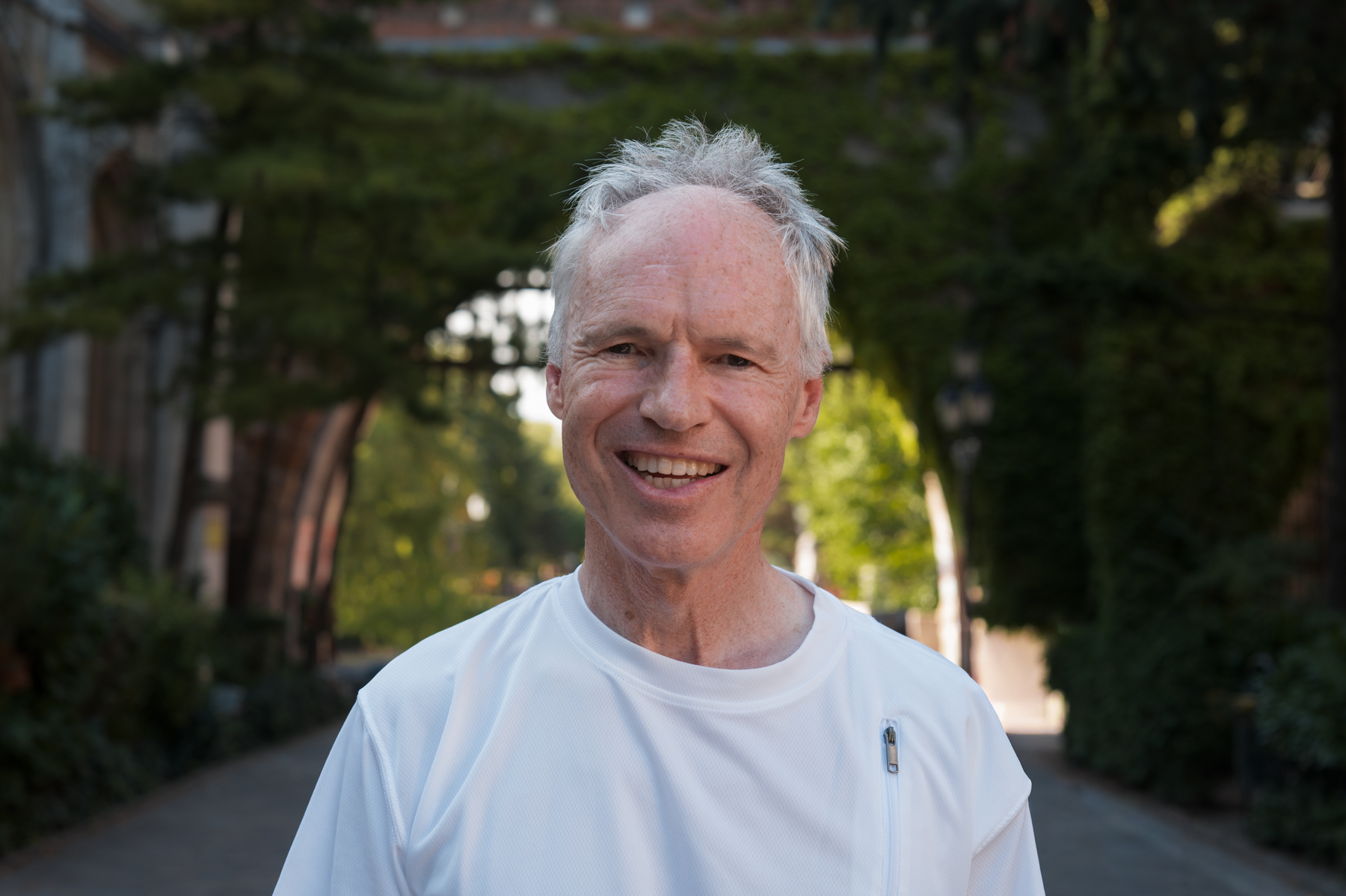 Keith, in City Park in Budapest.