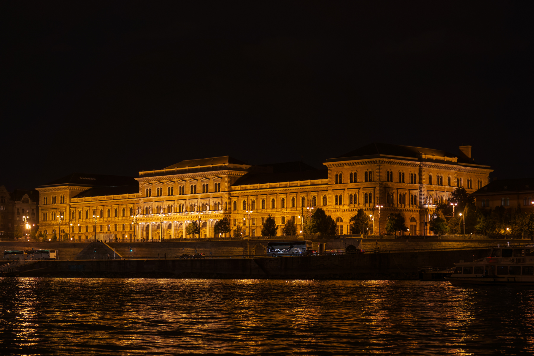 The Corvinus University of Budapest (originally constructed in 1874 as the city’s main Customs House) in Budapest.