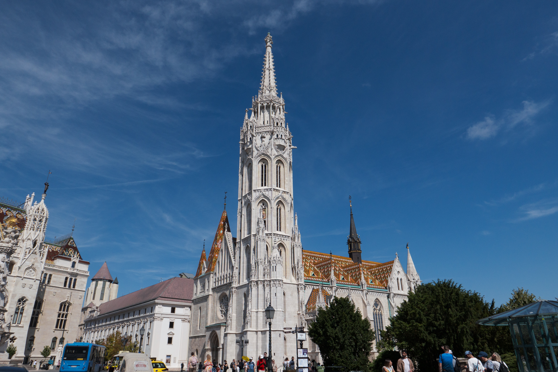 Matthias Church in Budapest.