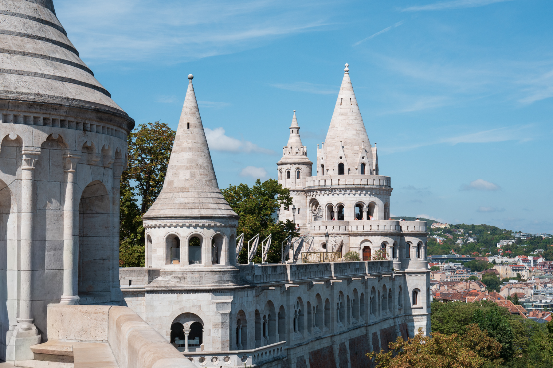 Fisherman's Bastion in Budapest.