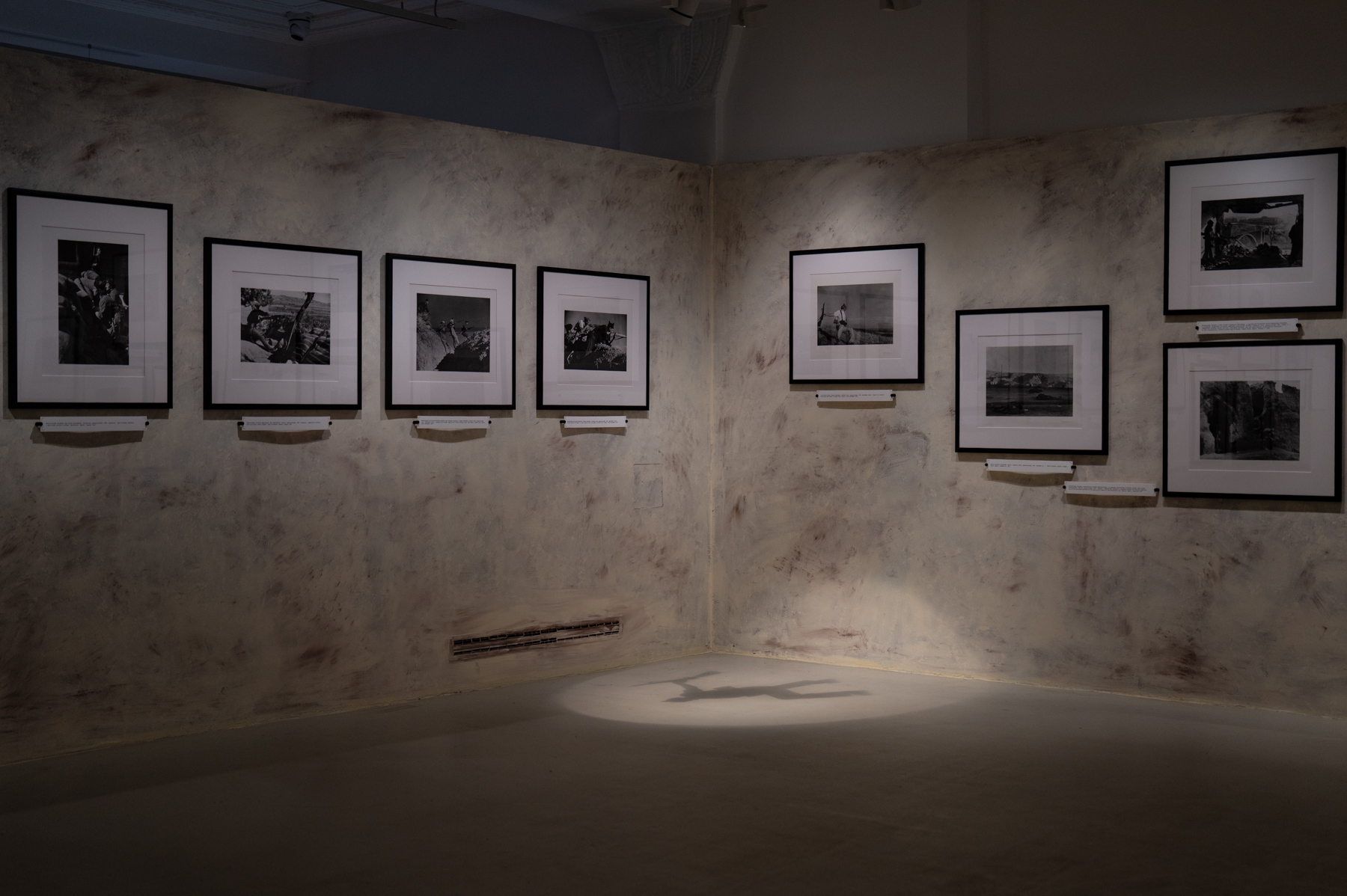 Display at the Robert Capa Contemporary Photography Center in Budapest.