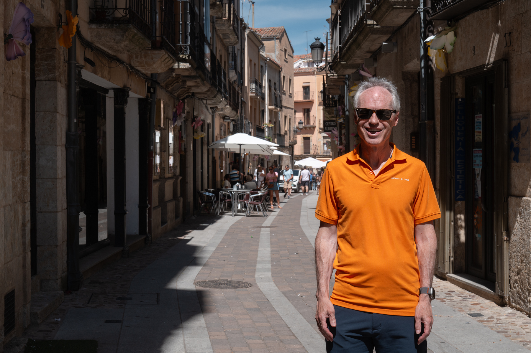 Keith, in C. San Juan in Ciudad Rodrigo.