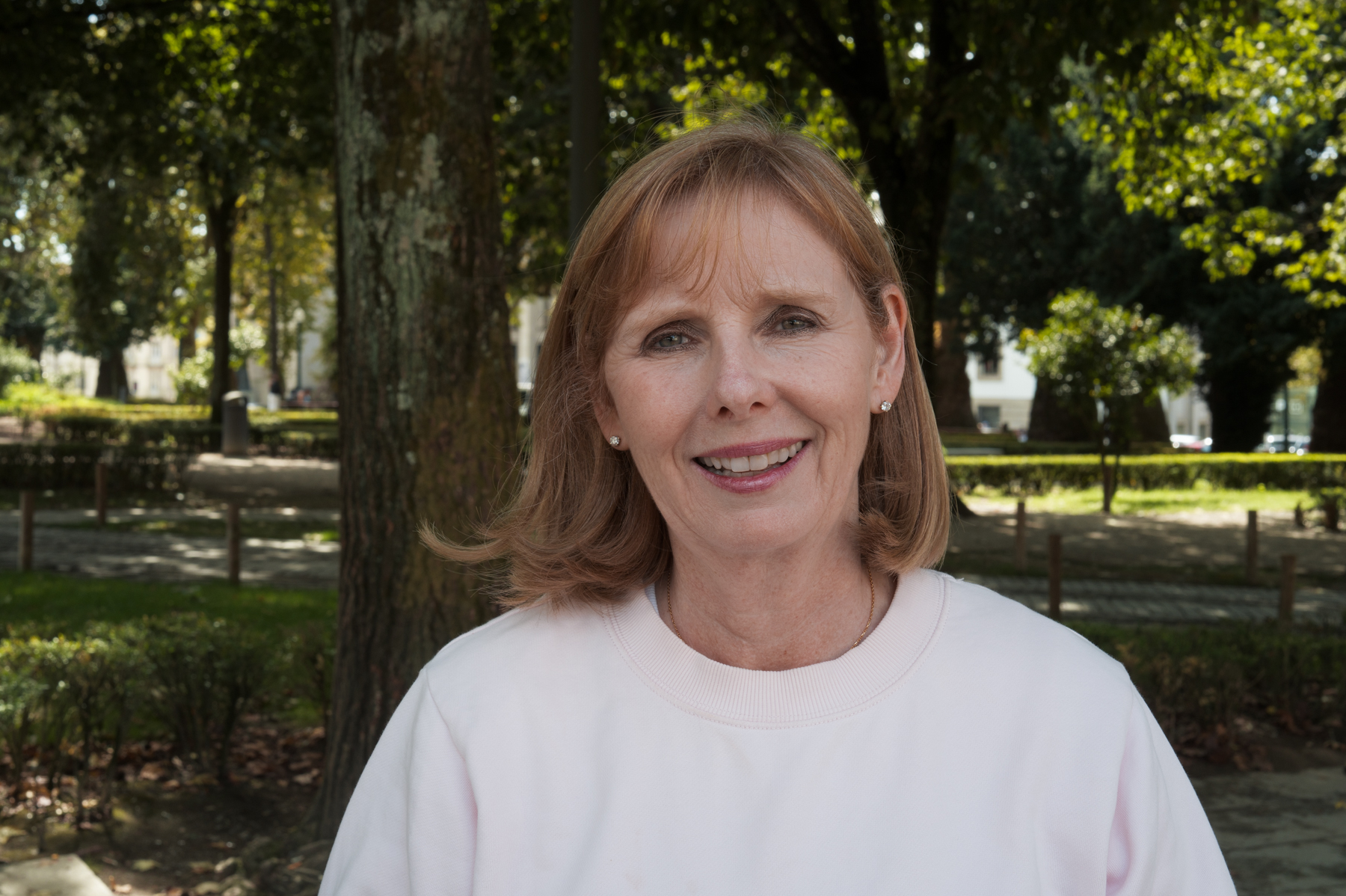Andrea, in Jardim da Cordoaria in Porto.