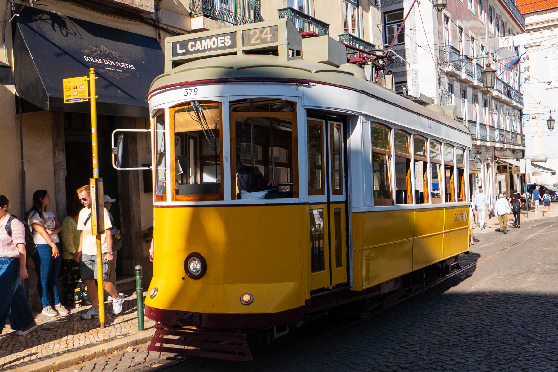 Lisbon tram.