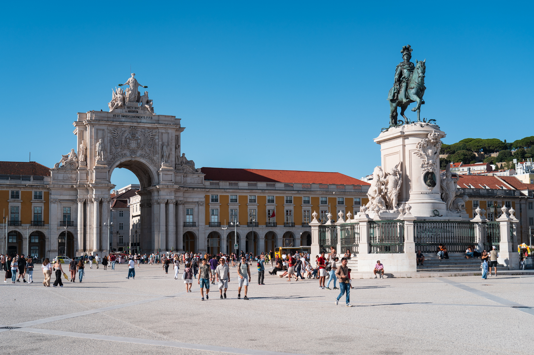 Praça do Comércio in Lisbon.