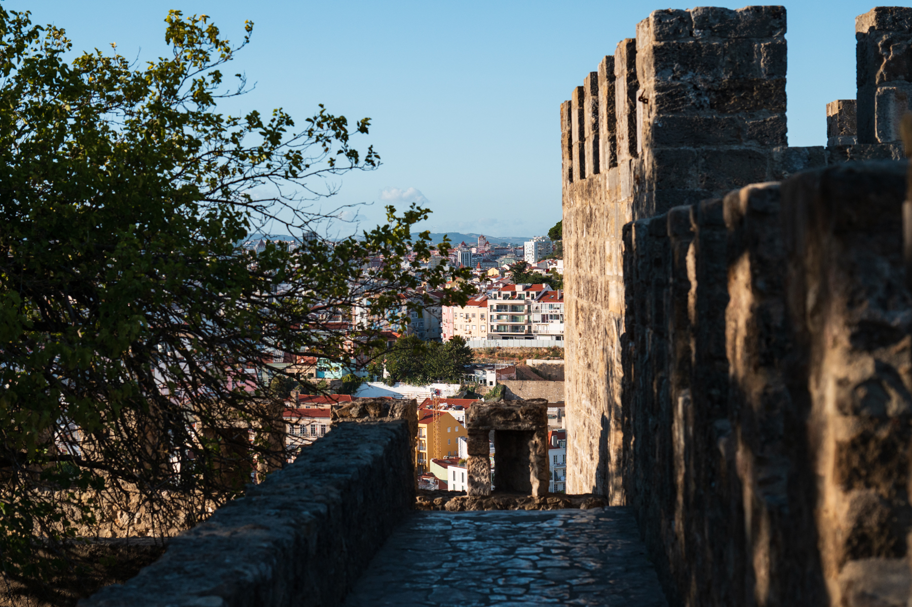 View from Castelo de São Jorge in Lisbon.