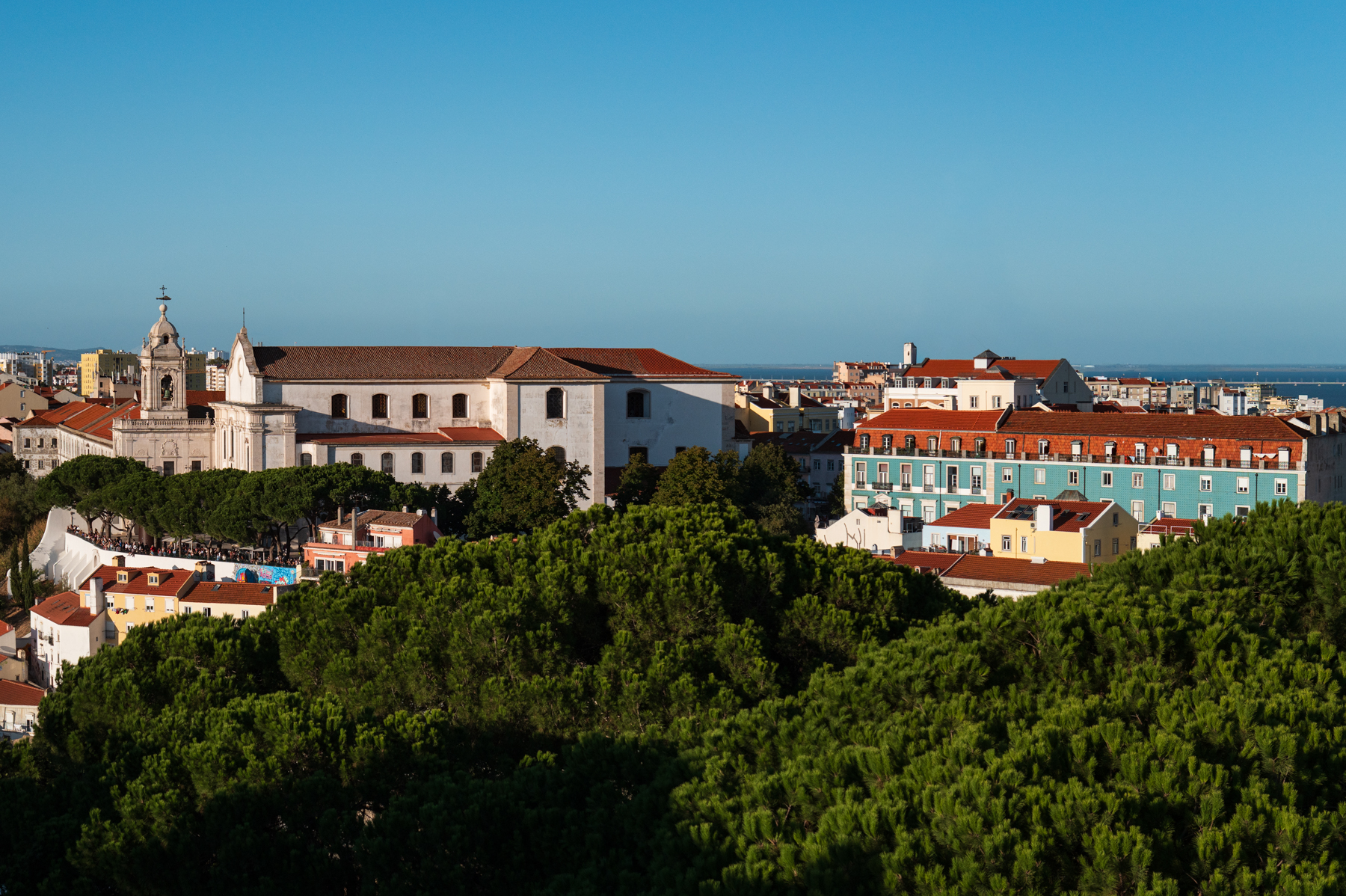 View from Castelo de São Jorge in Lisbon.