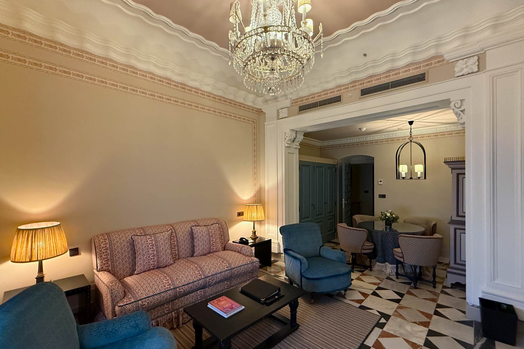 Our hotel room in Seville.