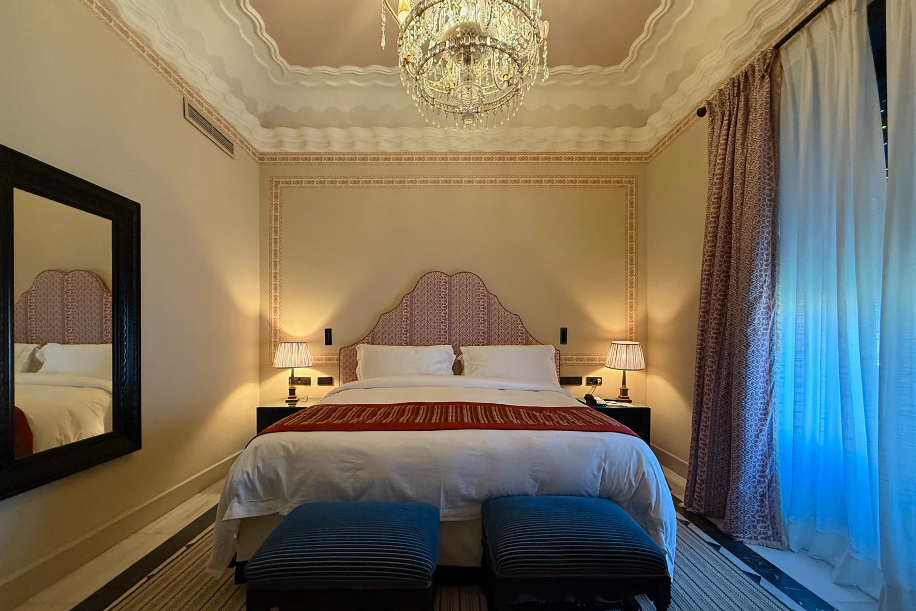 Our hotel room in Seville.